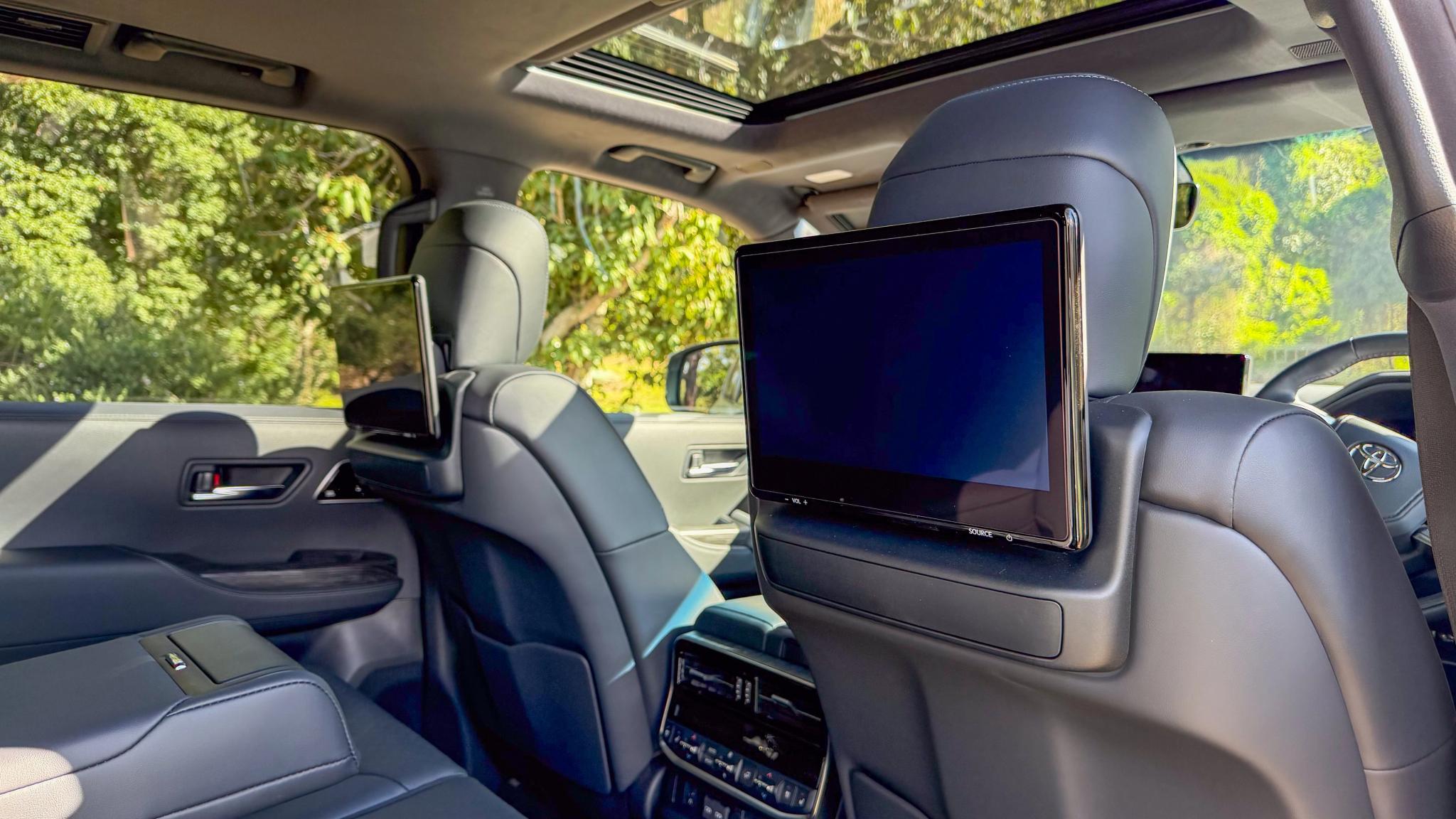 2026 Toyota LandCruiser 300 Series Hybrid rear seats