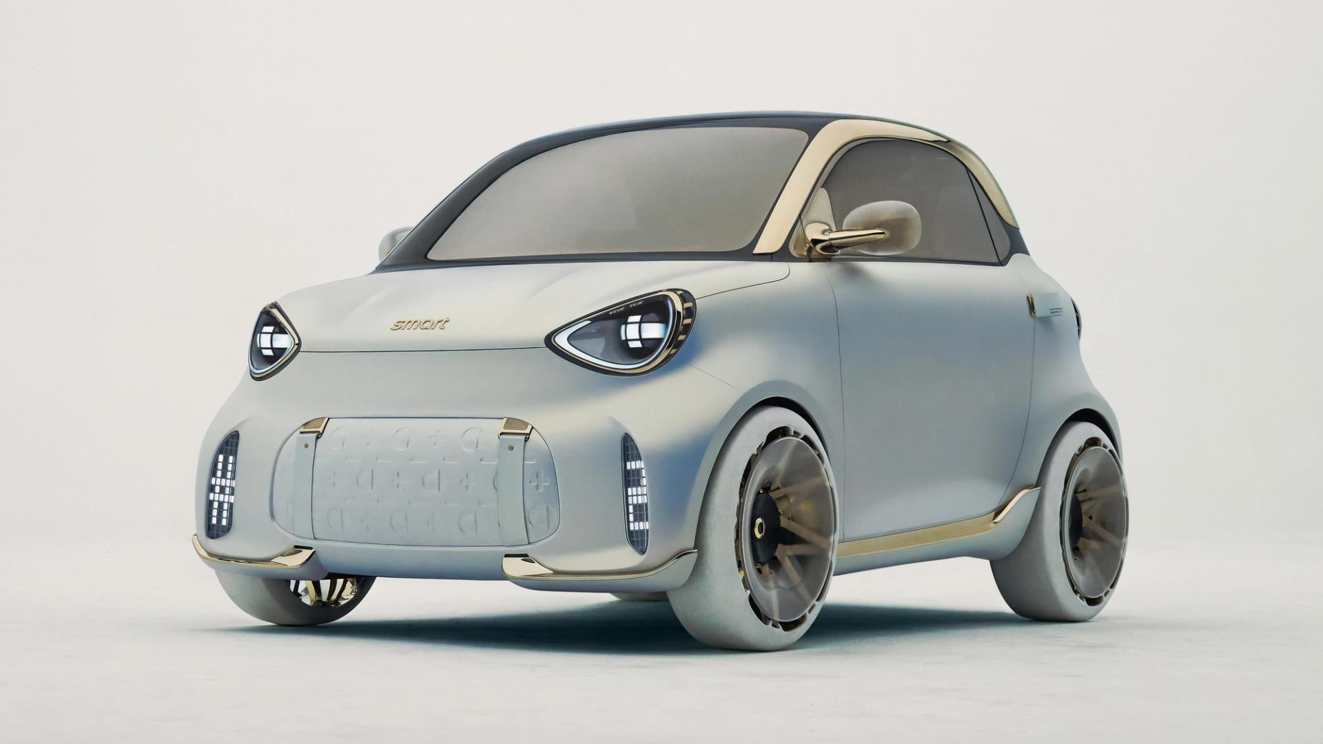 Smart revives the tiny two-seater as an EV with the Concept #2