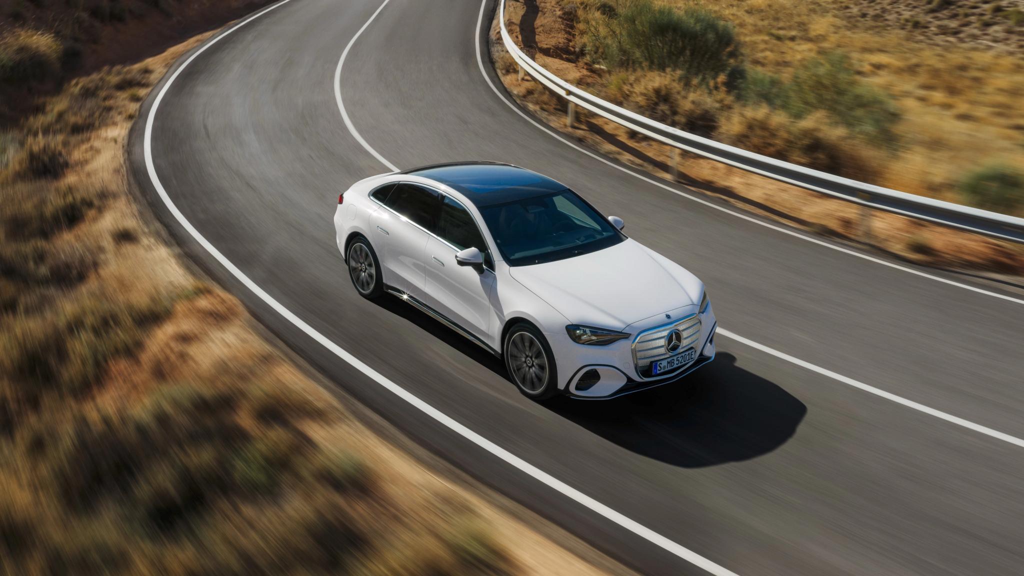 Mercedes-Benz C-Class electric driving