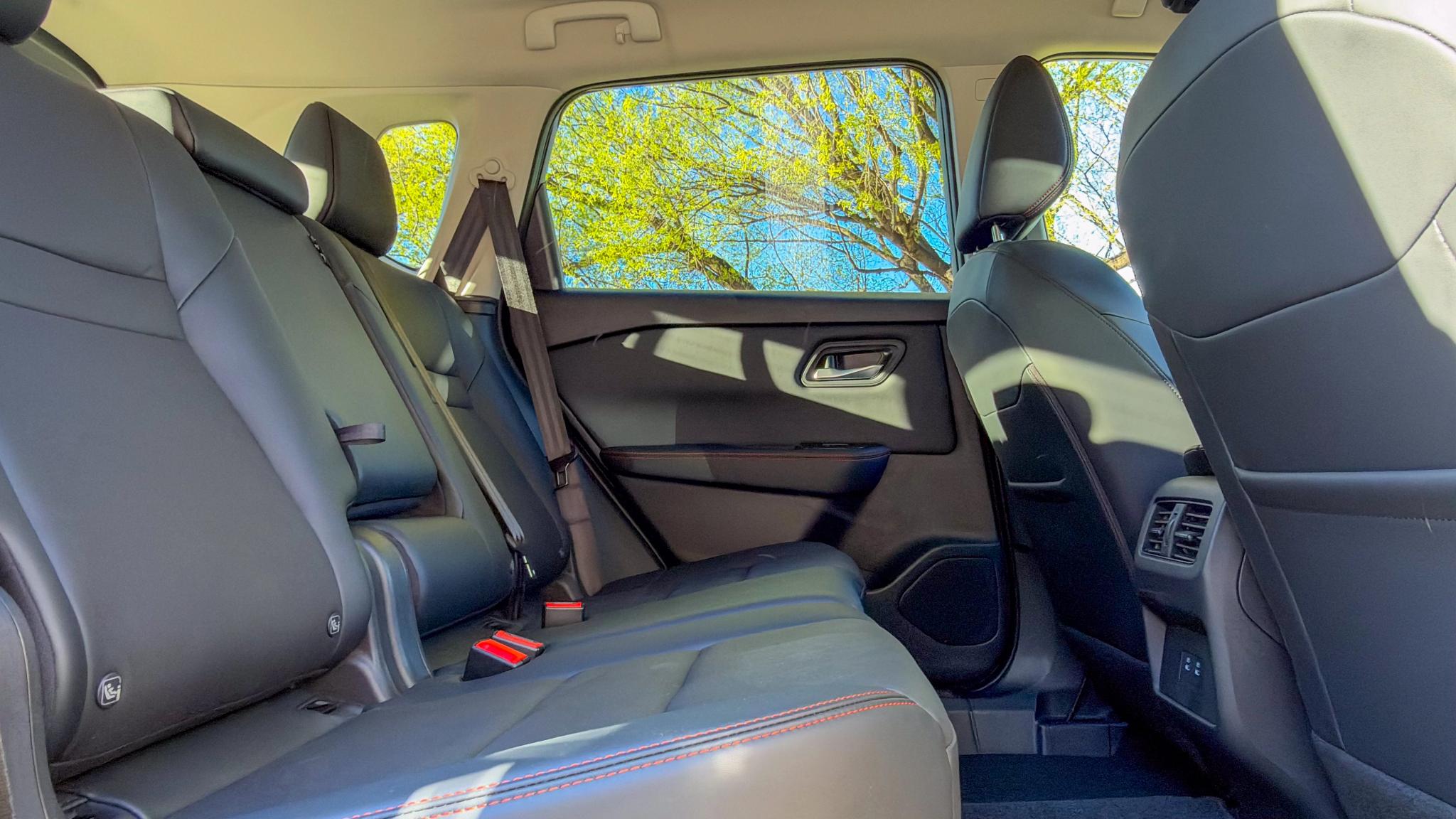 2026 Nissan X-Trail Rock Creek second row seats