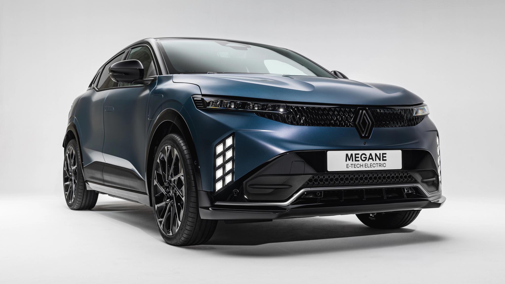 2027 Renault Megane E-Tech front three quarter