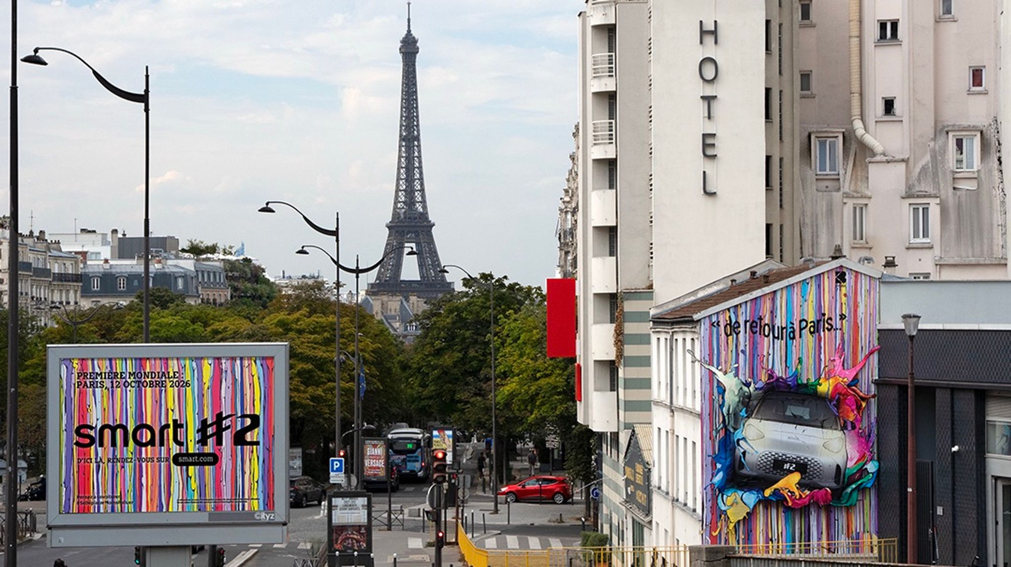 2027 smart #2 design revealed early in Melbourne mural - Image 3