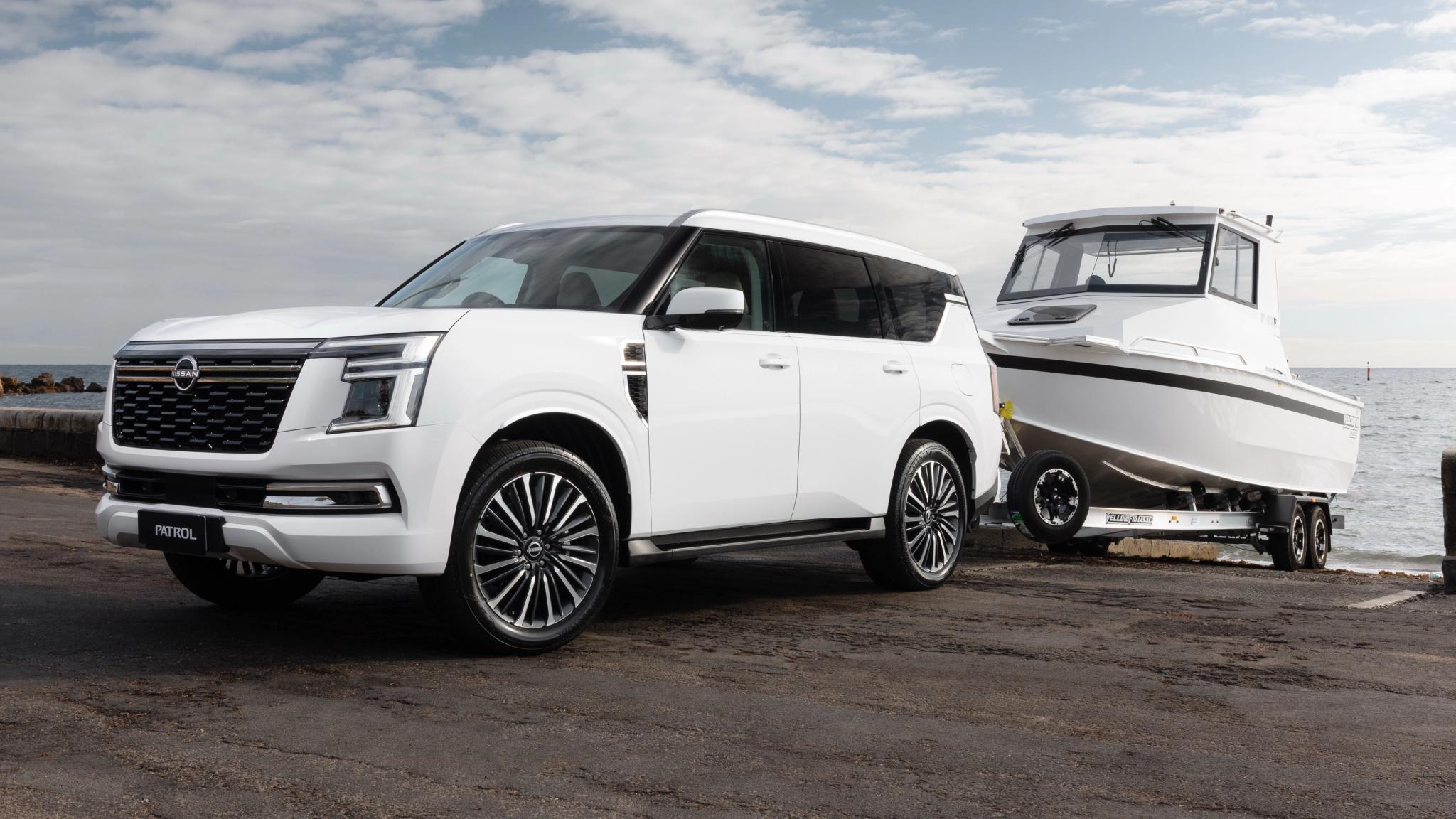 New Nissan Patrol gains 3700kg towing and a far roomier third row - Image 1