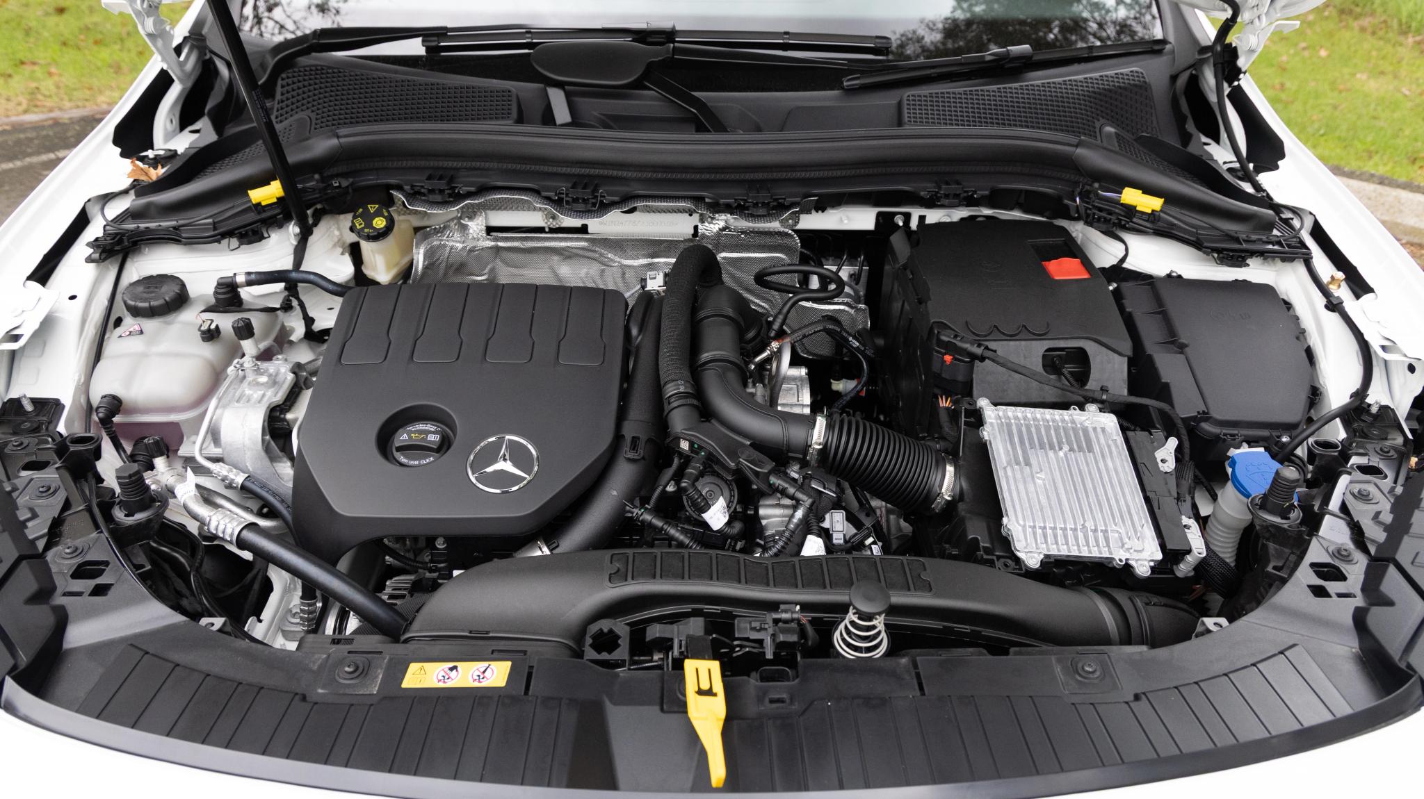 2026 Mercedes-Benz GLA engine bay
