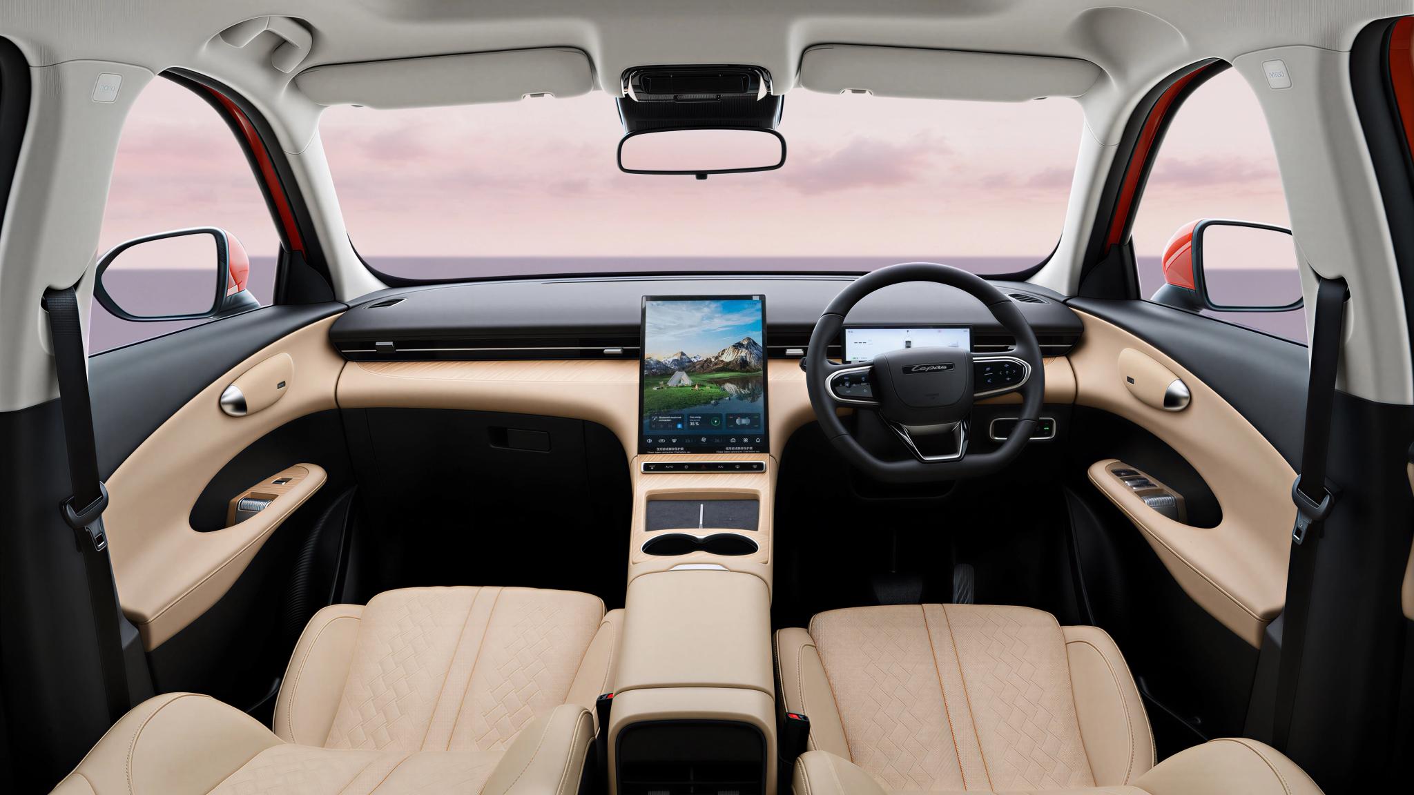 2026 Lepas L6 electric SUV interior