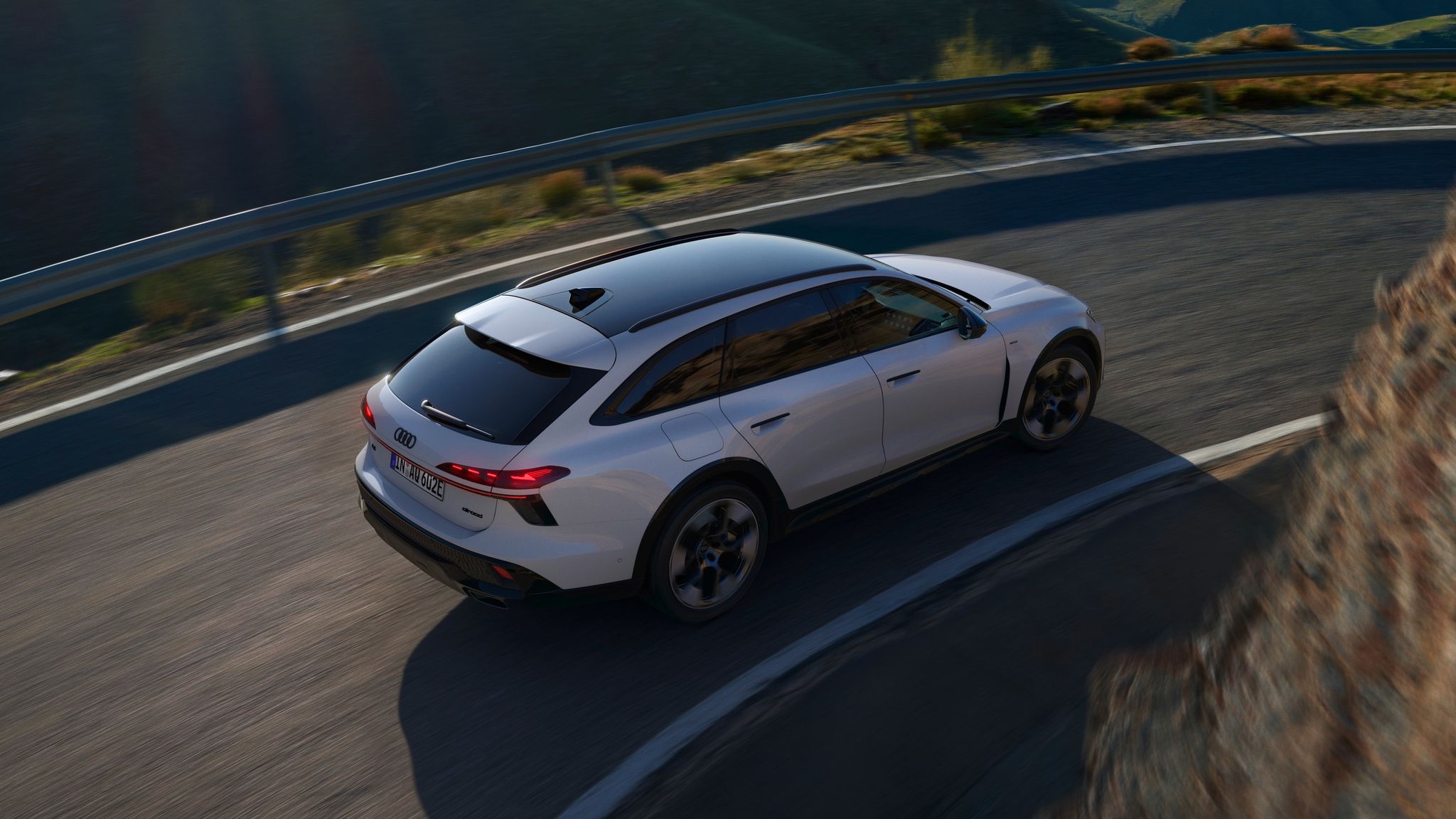 2027 Audi A6 allroad wagon driving