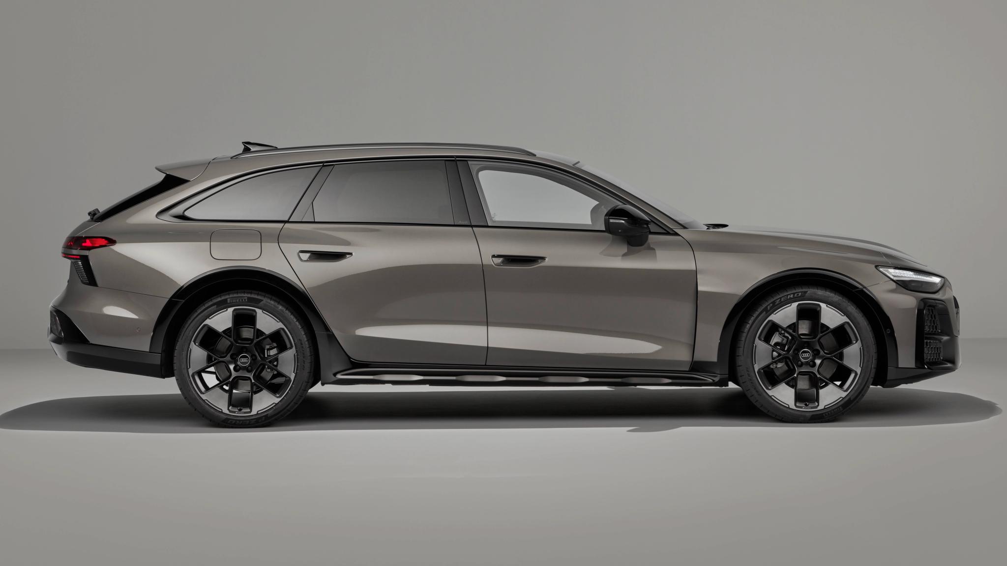 2027 Audi A6 allroad wagon side profile