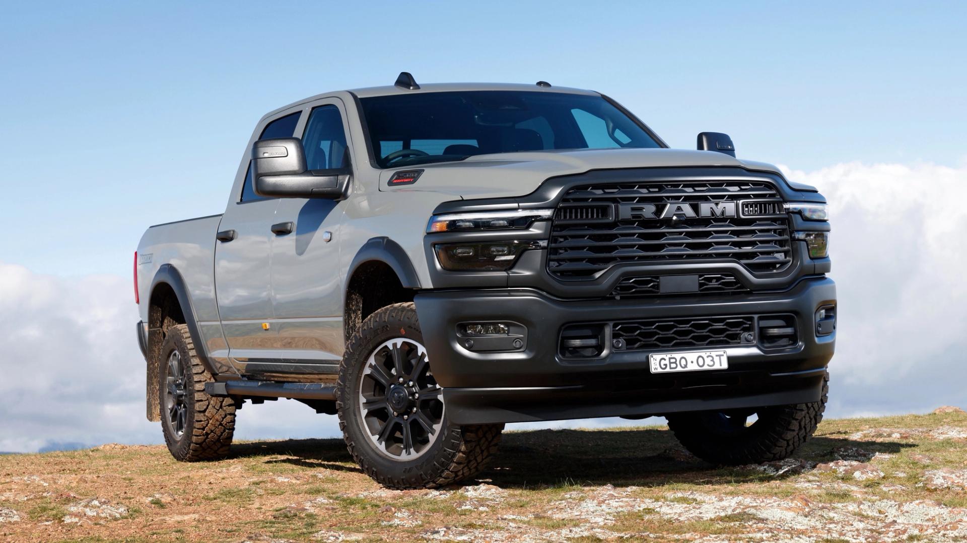 HEMI V8 returns to Australia in the new off-road Ram 2500 Warlock
