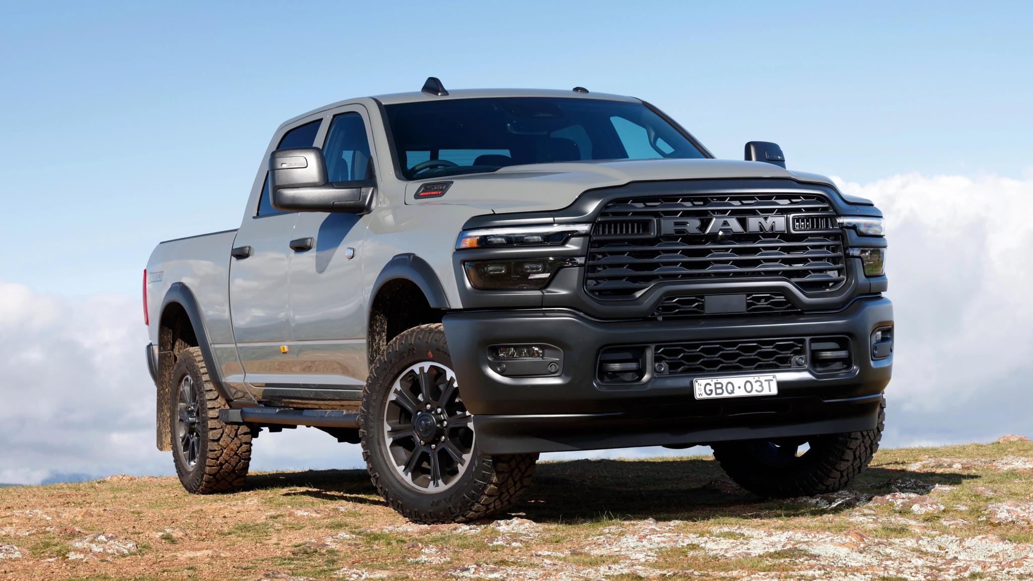 HEMI V8 returns to Australia in the new off-road Ram 2500 Warlock - Image 1