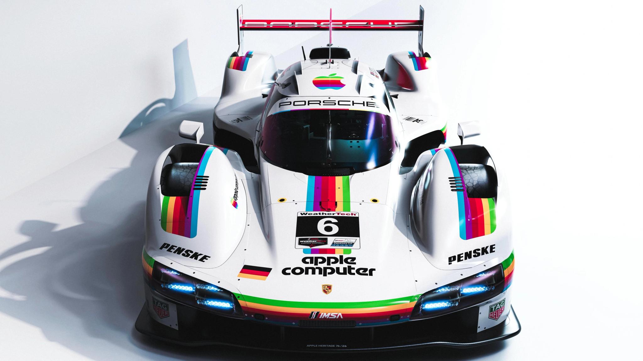 Porsche revives 1980 Apple Computer livery for Laguna Seca IMSA round - Image 2