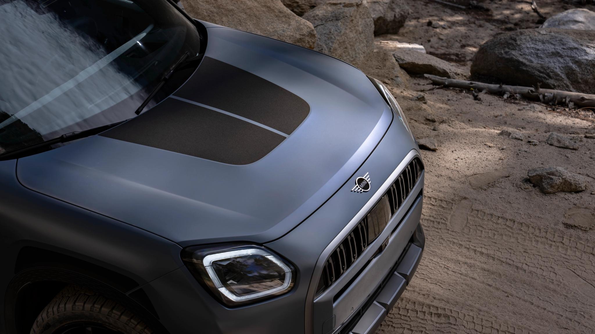 Mini Countryman Untamed Edition bonnet