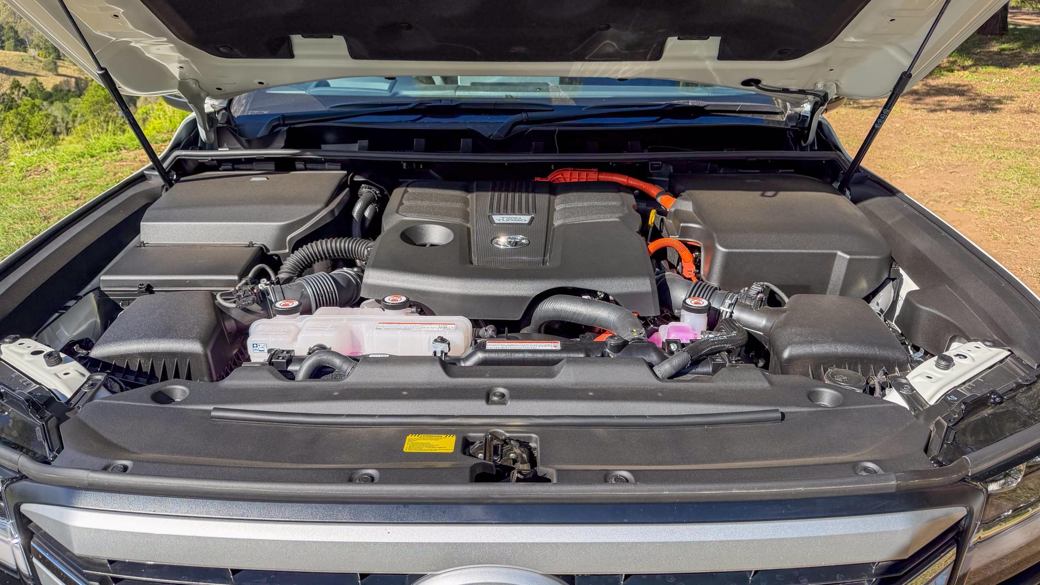 2026 Toyota LandCruiser 300 Series Hybrid engine