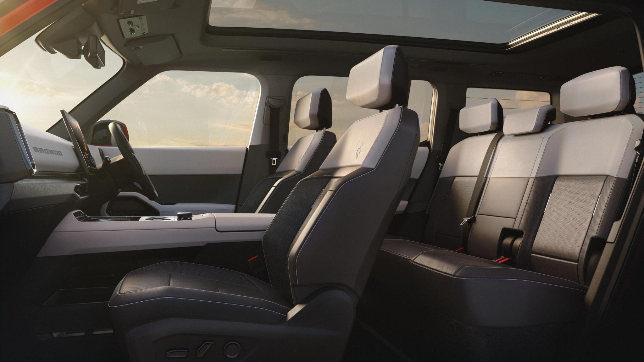 2027 Ford Bronco Basecamp interior