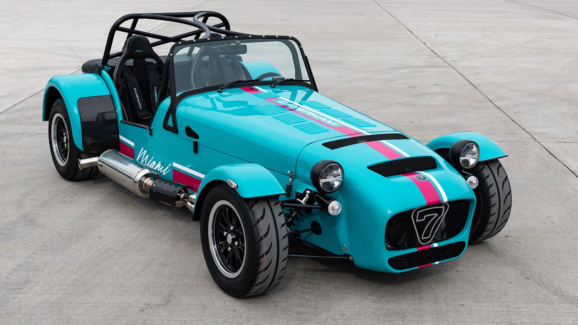 Caterham reveals 12-unit Seven Miami Special Edition for F1 race weekend