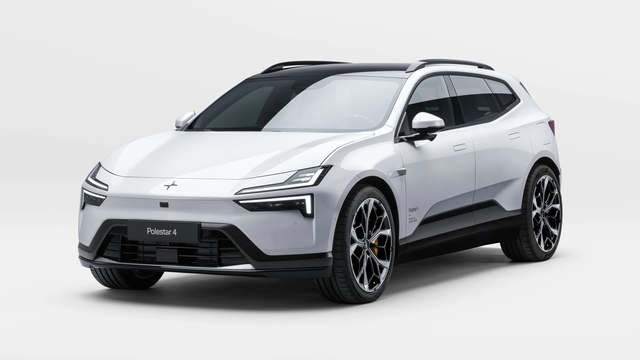 2027 Polestar 4 SUV in white