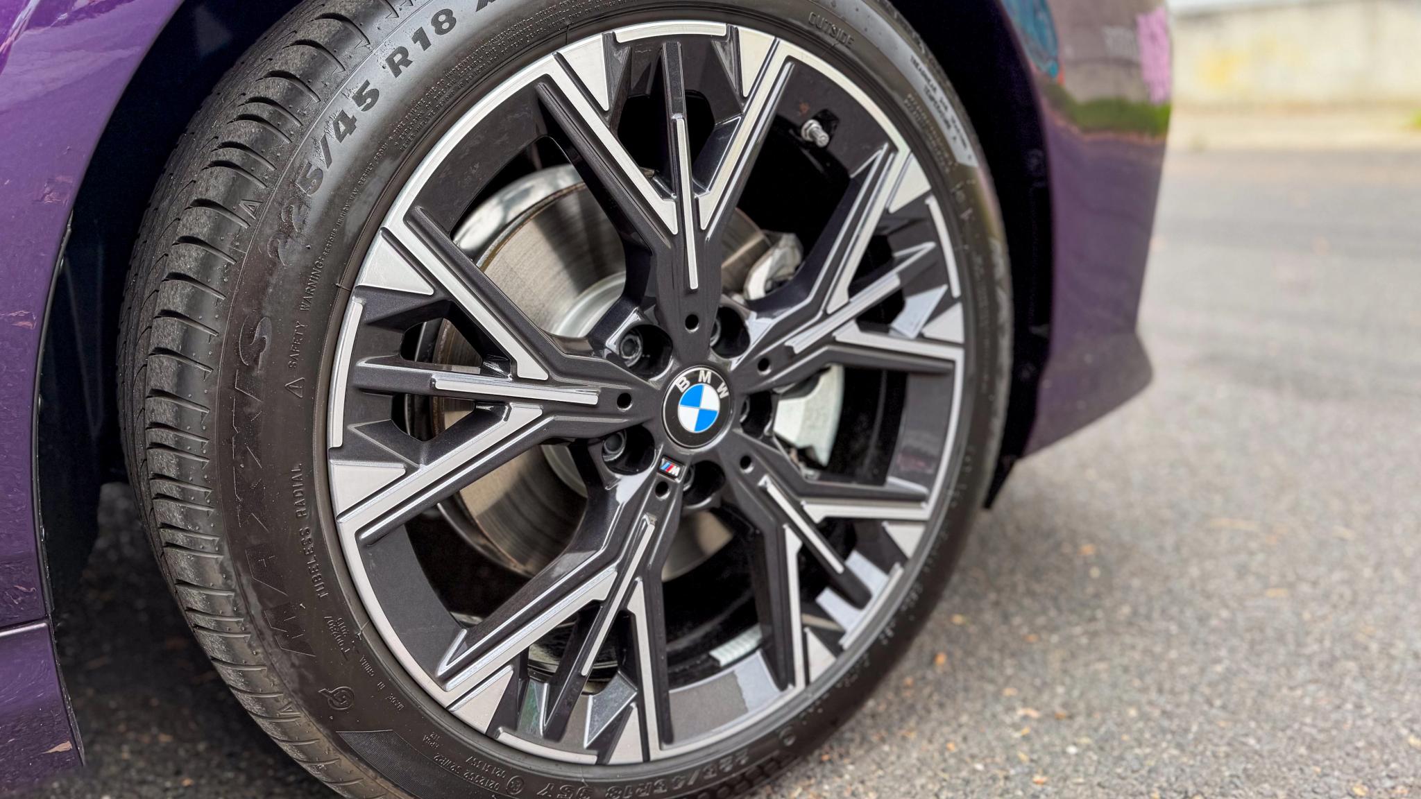 2026 BMW 1-Series 118 alloy wheel