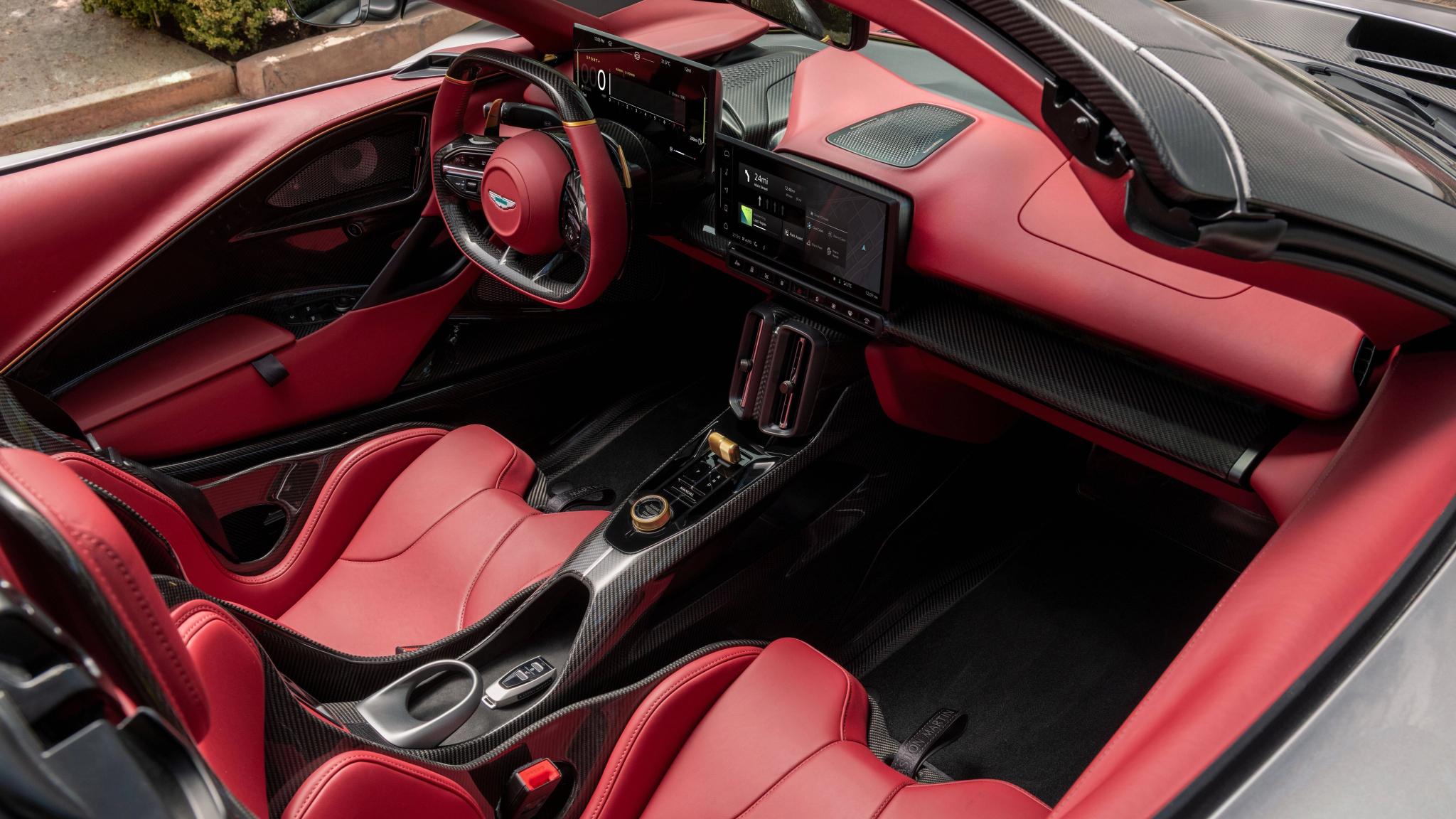 Aston Martin Valhalla Spider interior