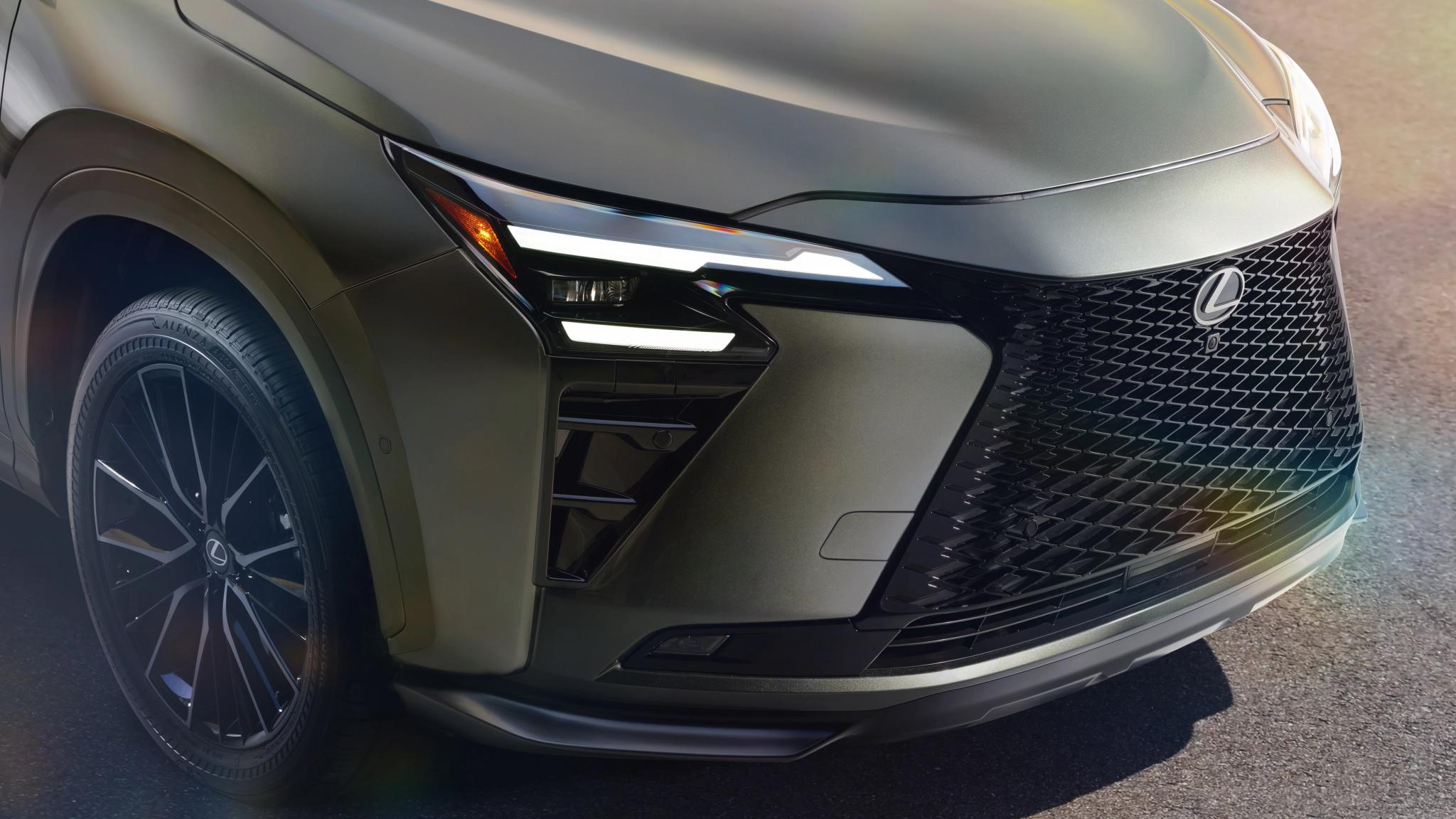 2027 Lexus NX medium SUV front nose