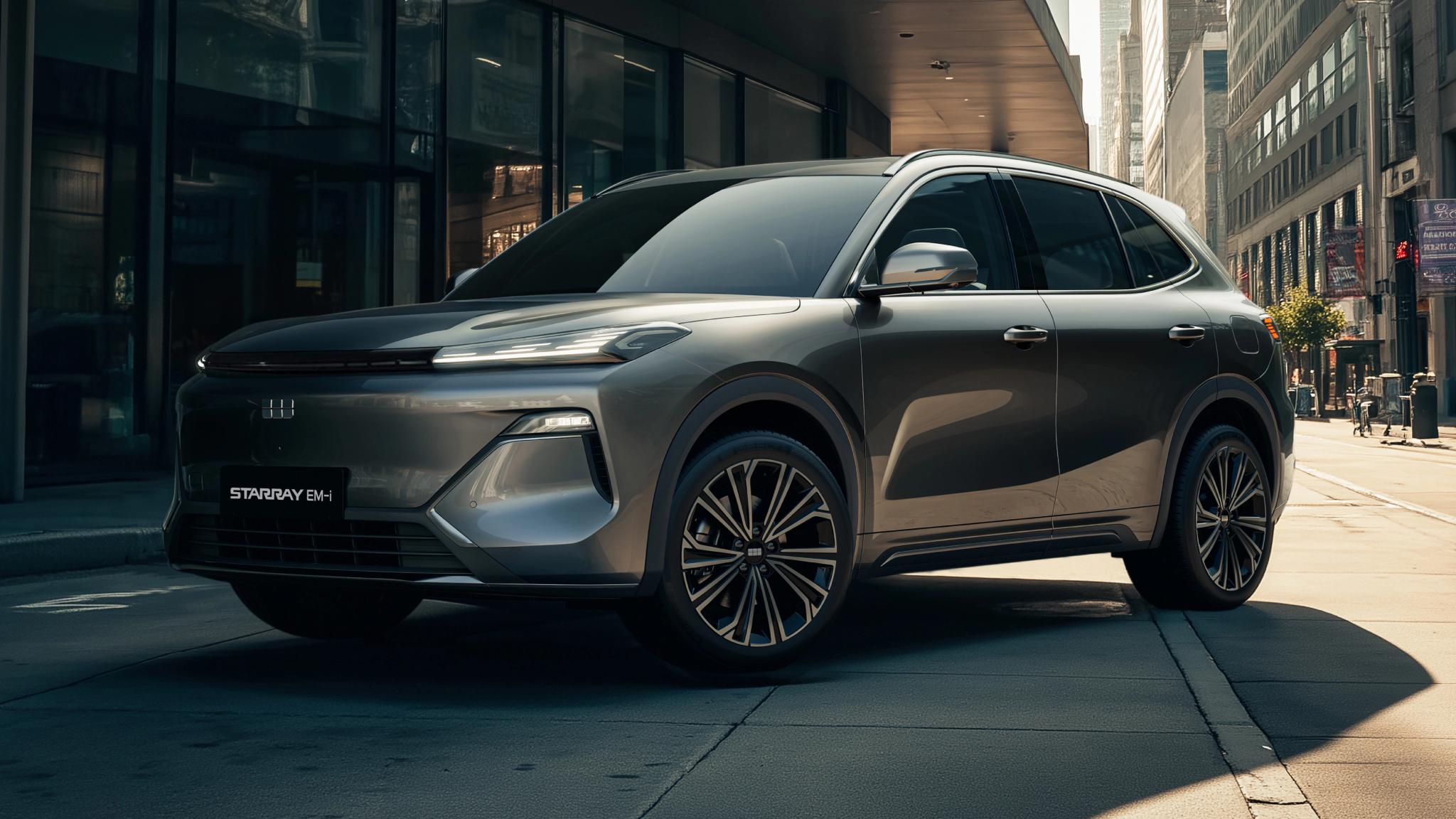 2027 Geely Starray EM-i Inspire Extended Range plug-in hybrid SUV in Australia