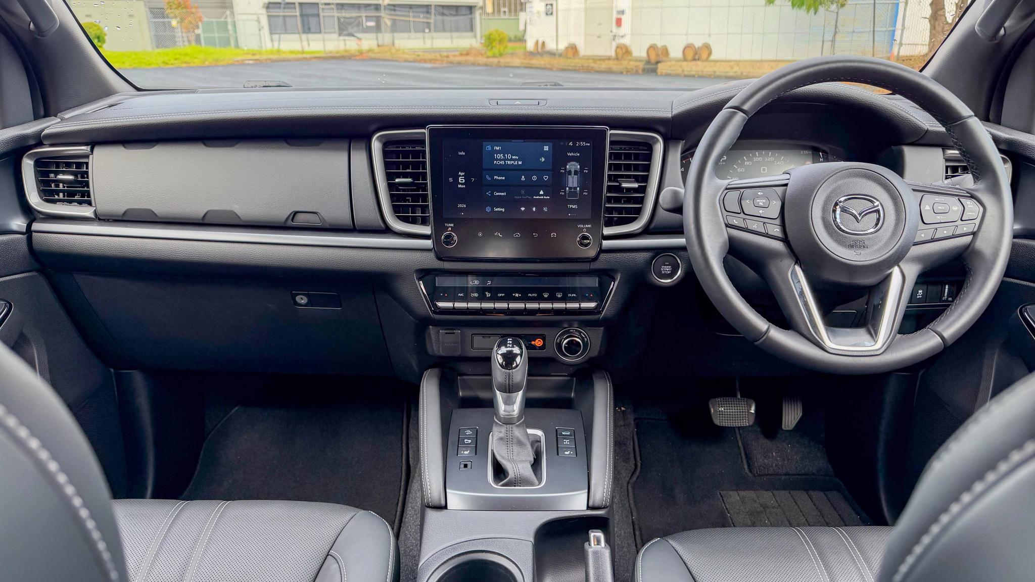 2026 Mazda BT-50 GT dashboard