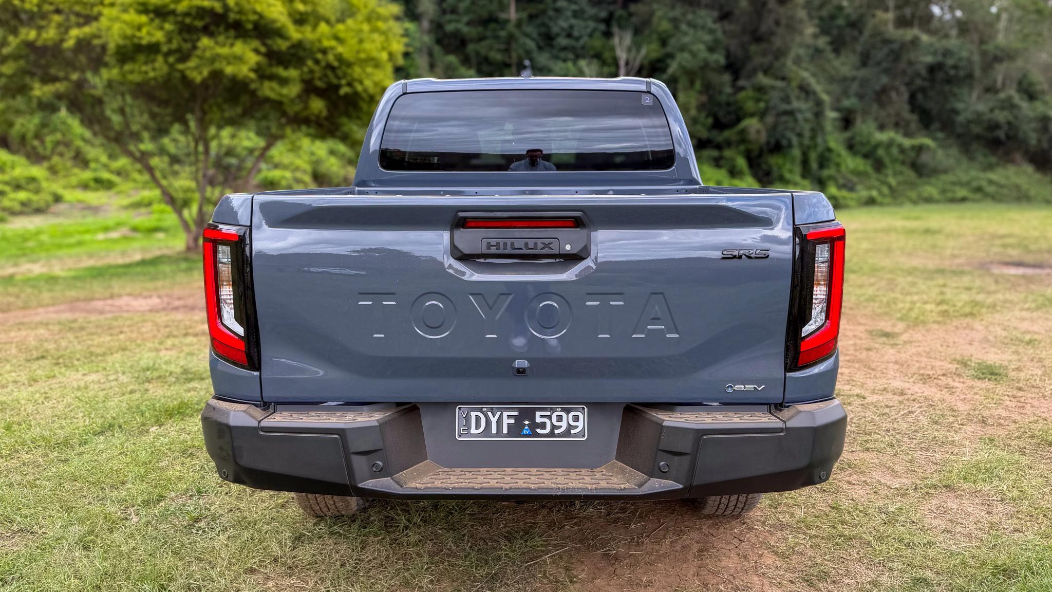 2026 Toyota HiLux BEV rear