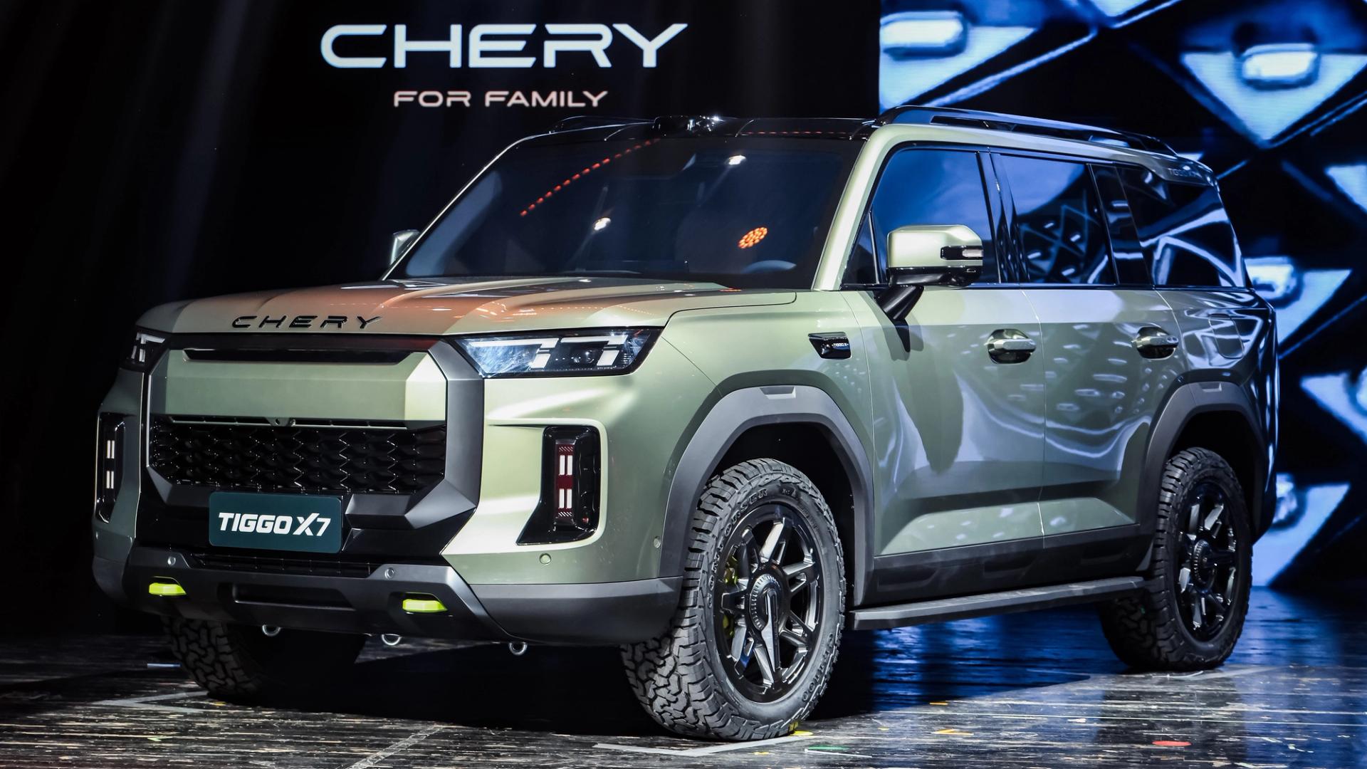 Chery Tiggo X7 revealed as rugged Tiggo 7 with 700mm wading depth