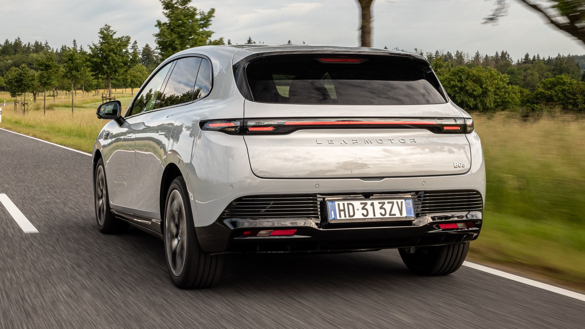 2026 Leapmotor B05 electric hatchback rear three quarter