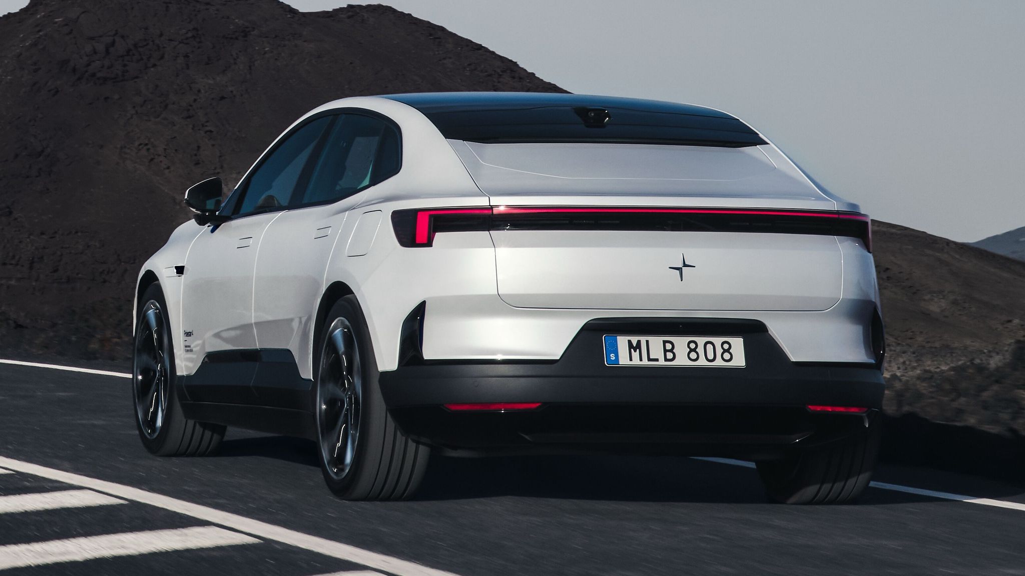 2027 Polestar 4 coupé electric SUV rear