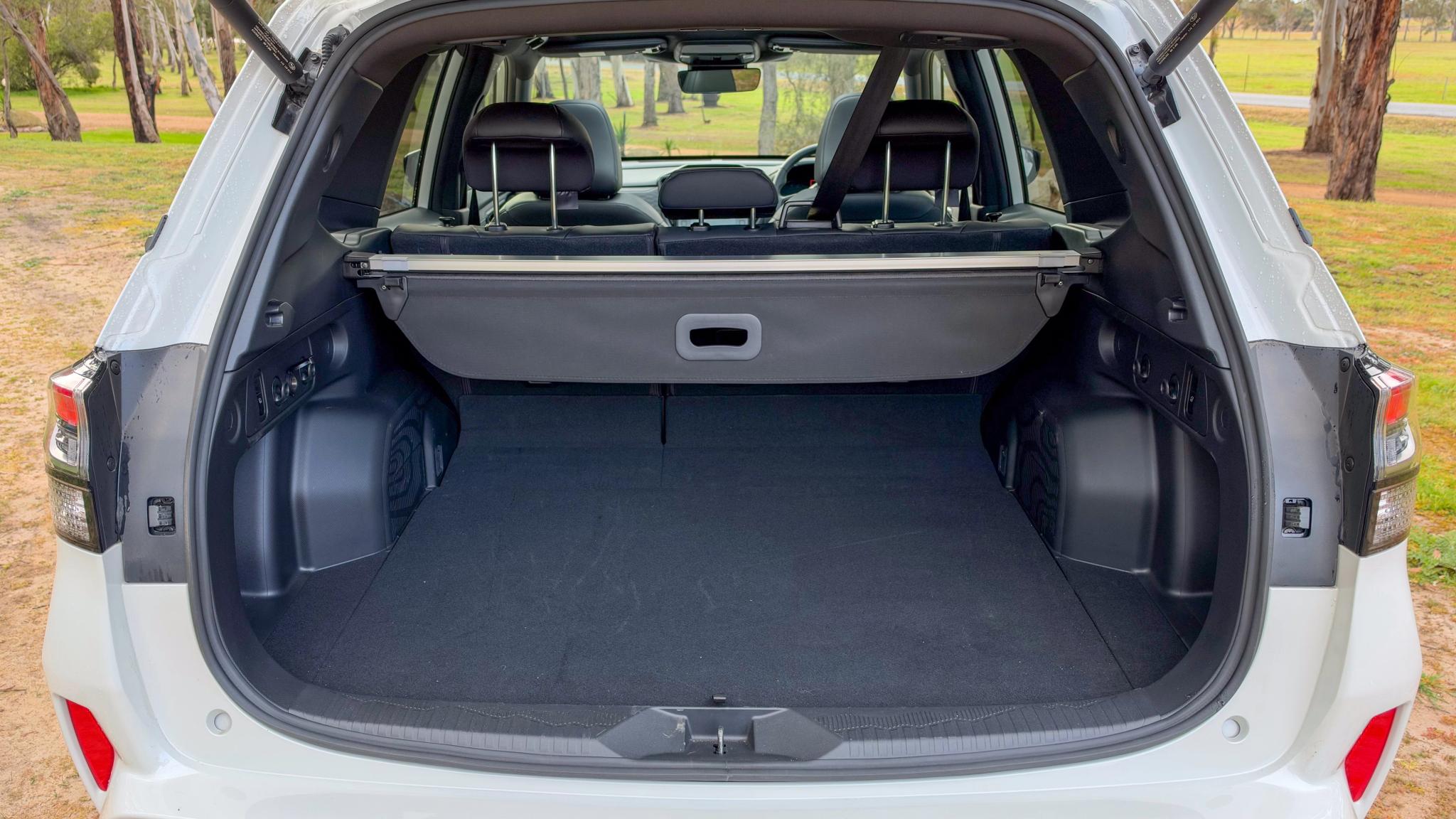 2026 Subaru Forester boot space