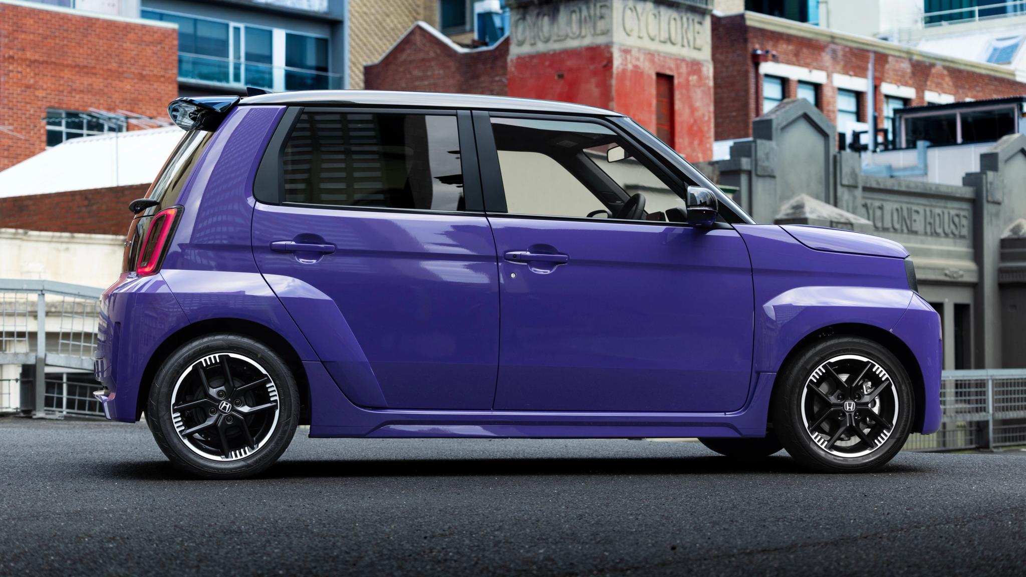 2026 Honda Super-ONE electric city car side profile