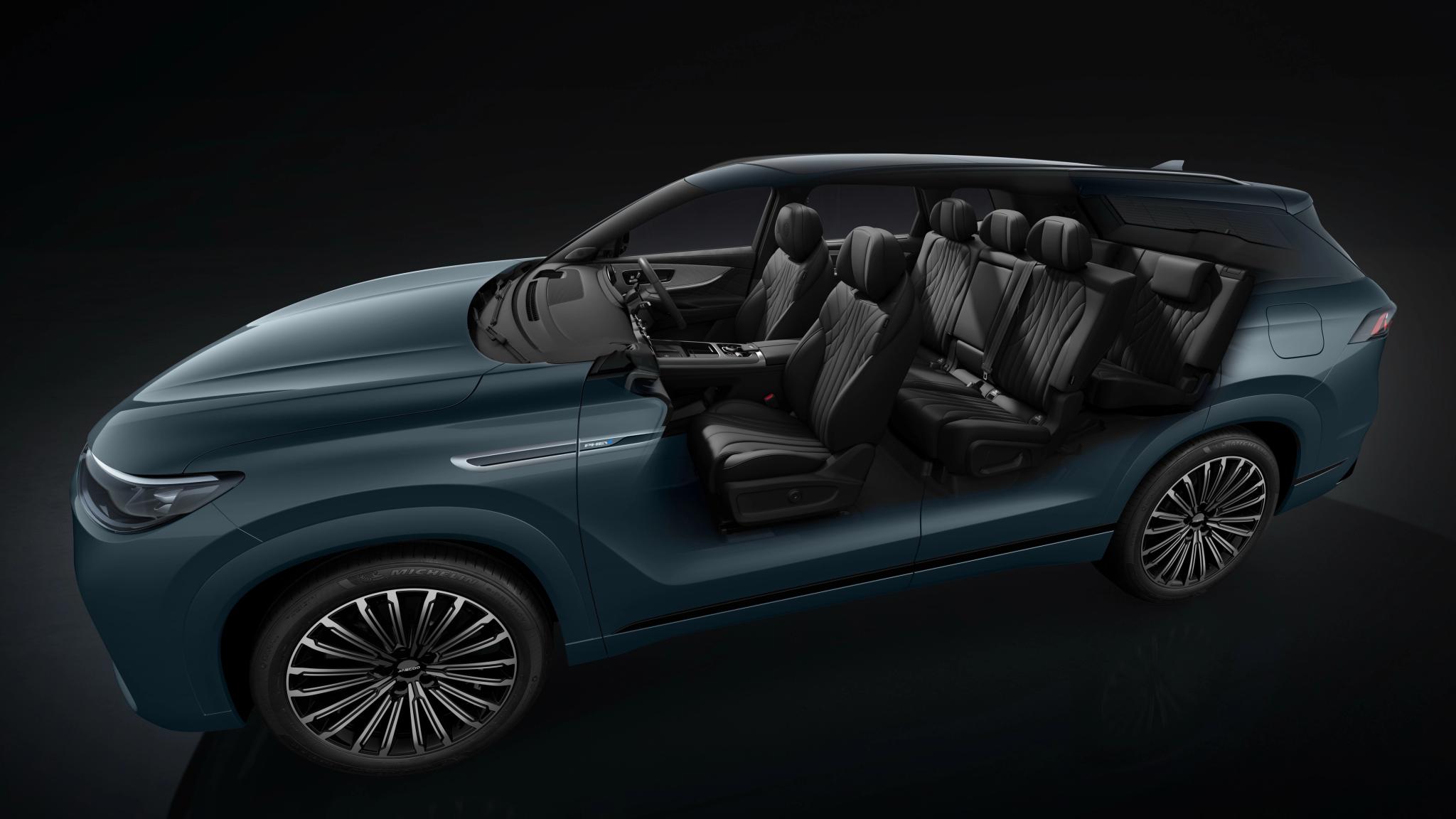 2026 Jaecoo J8 SHS seven-seat plug-in hybrid SUV