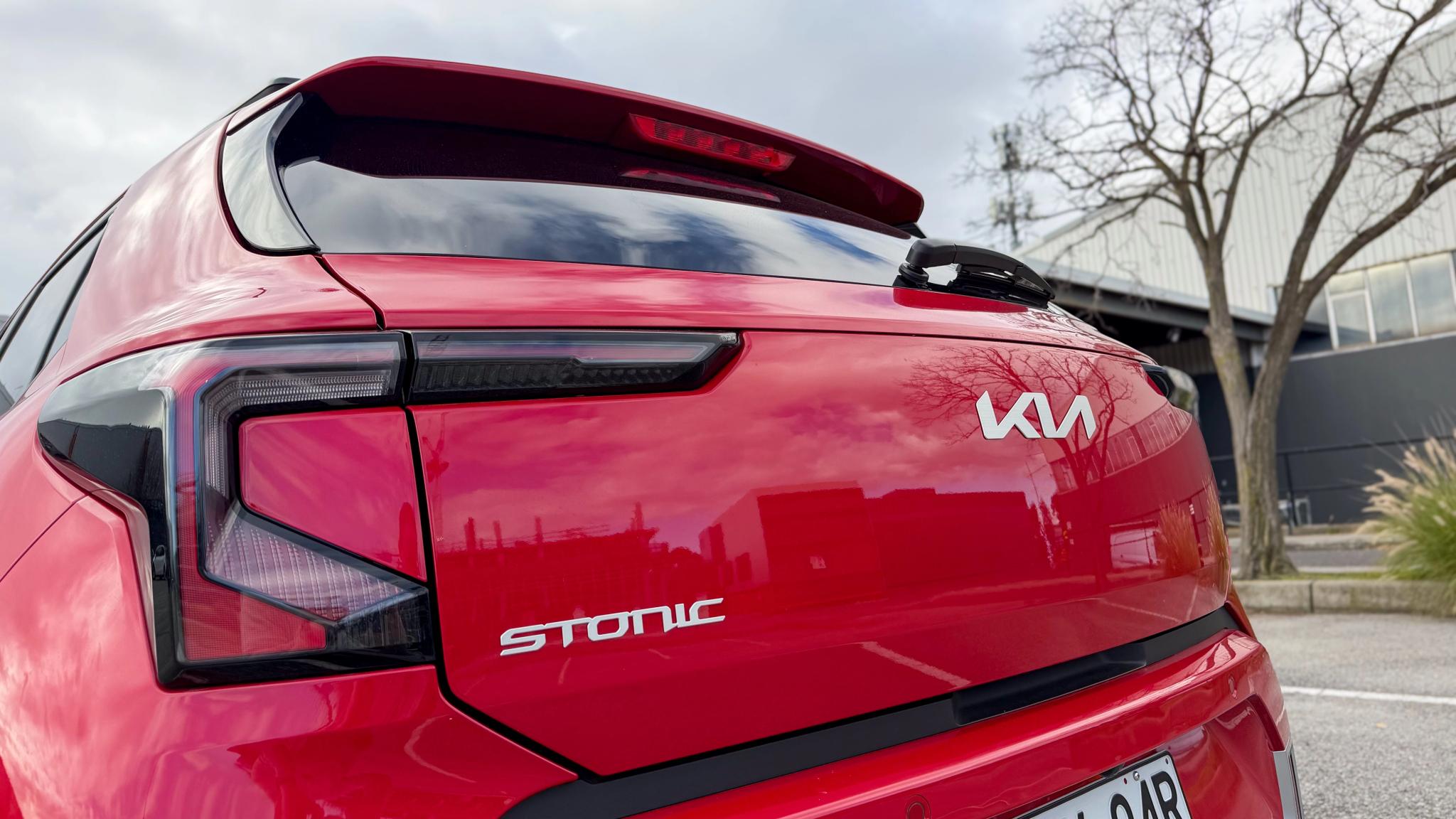 2026 Kia Stonic rear badge