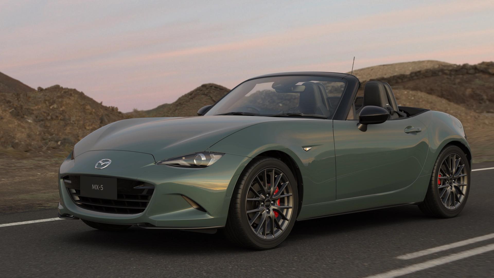 2026 Mazda MX-5 adds safety tech and first green paint in 10 years