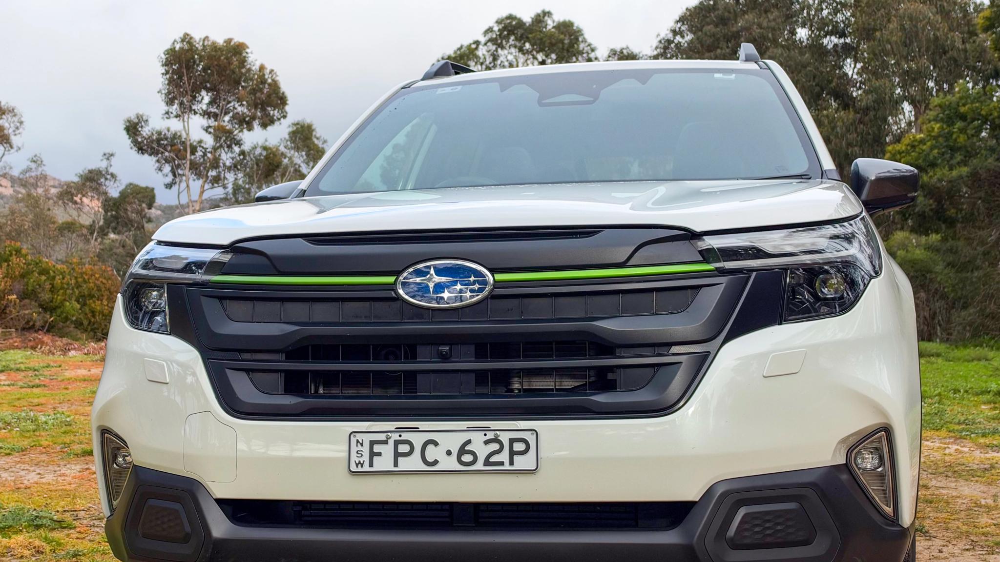 2026 Subaru Forester front grille
