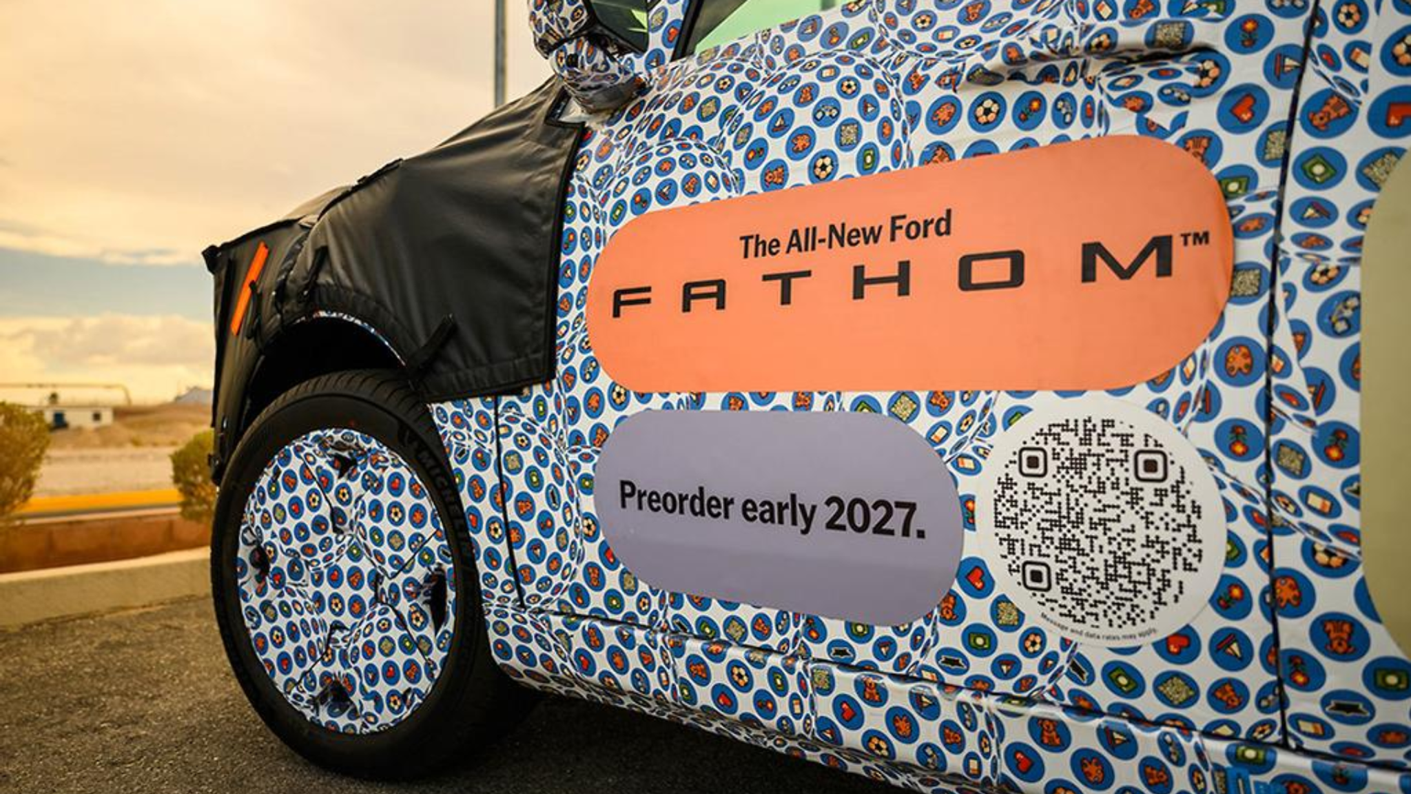 Ford Fathom electric ute prototype 