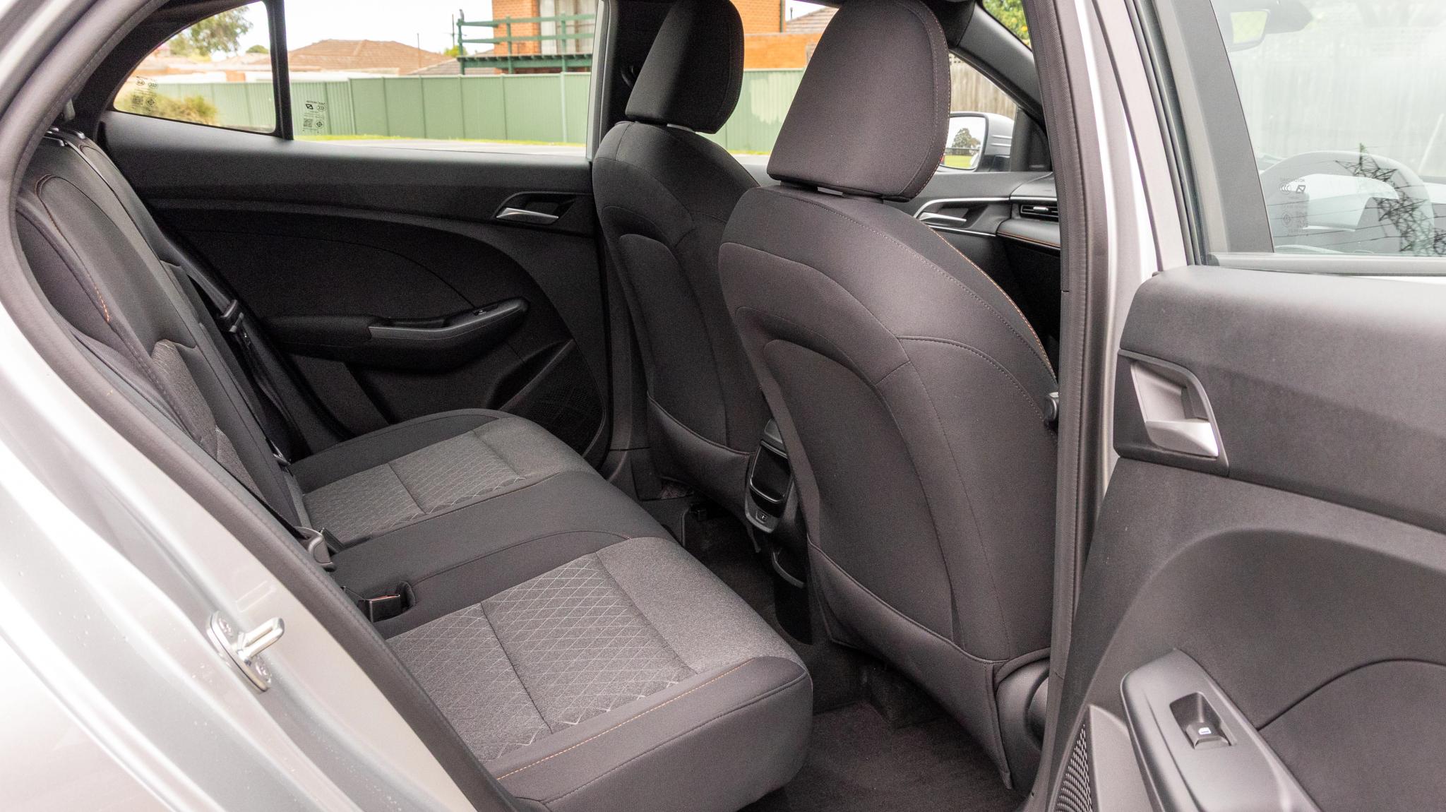 MG3 Vibe Rear Seats