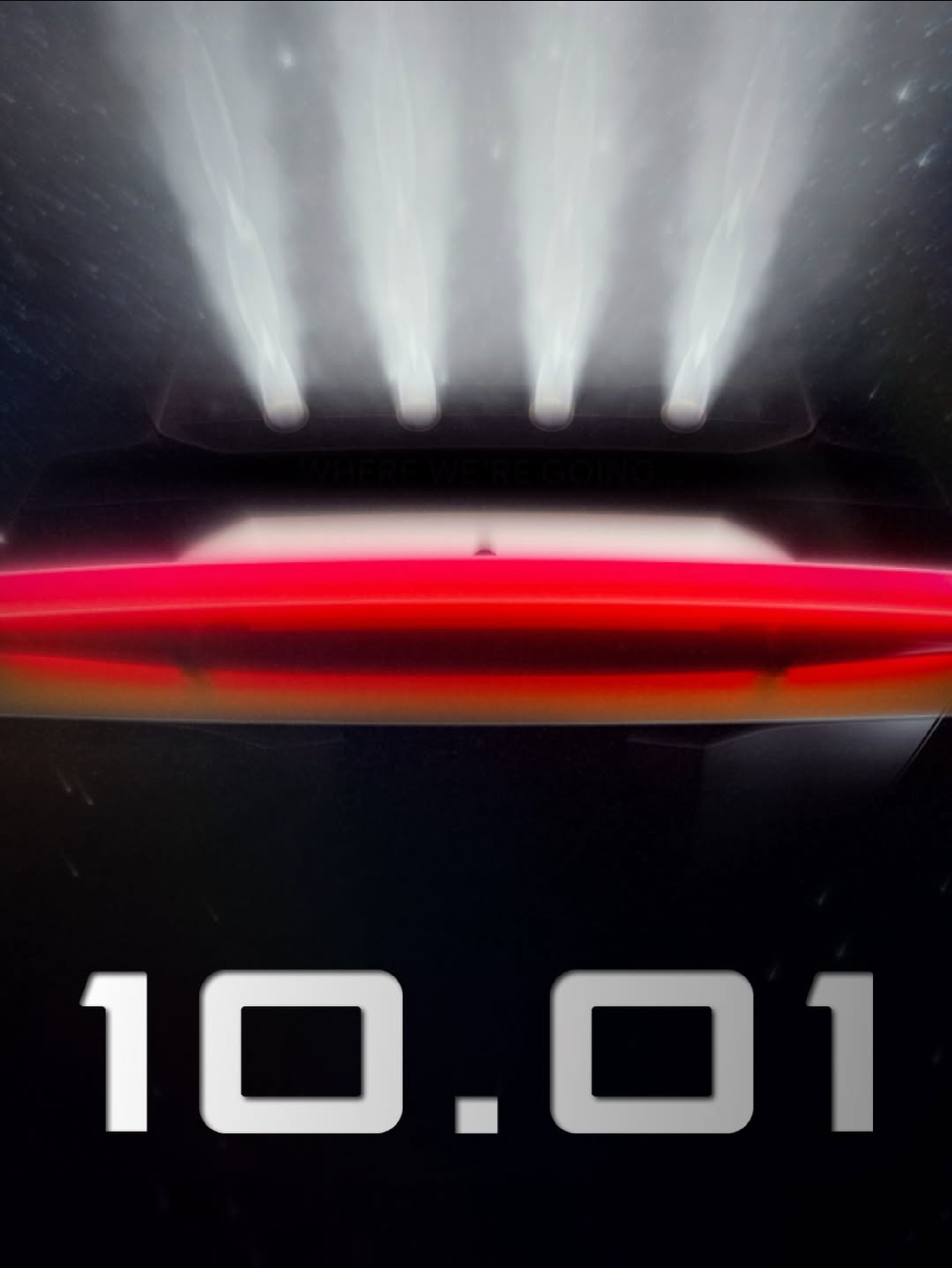 Tesla Roadster teaser