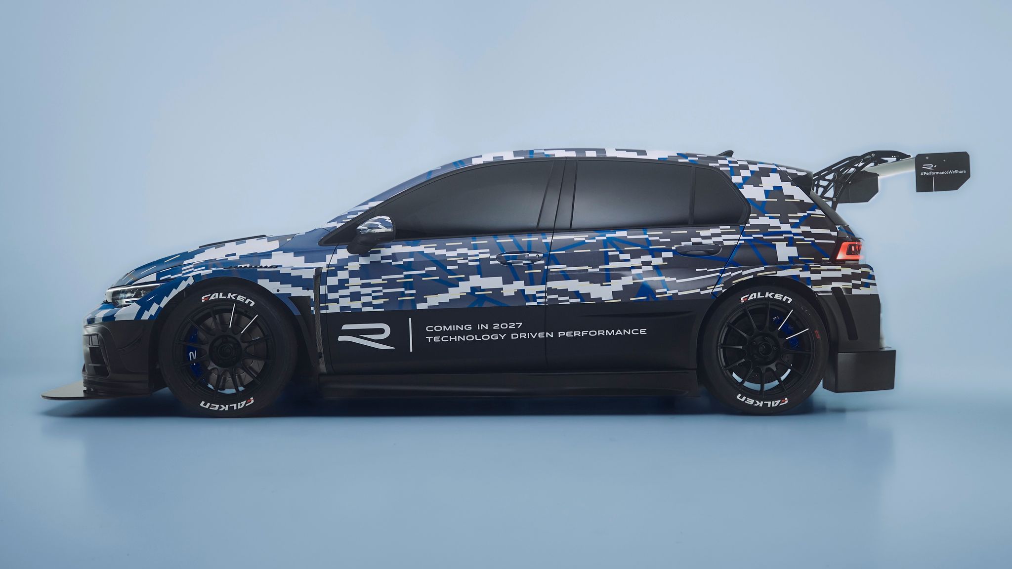 Volkswagen previews most spectacular Golf R yet for 2027 Nürburgring race - Image 3