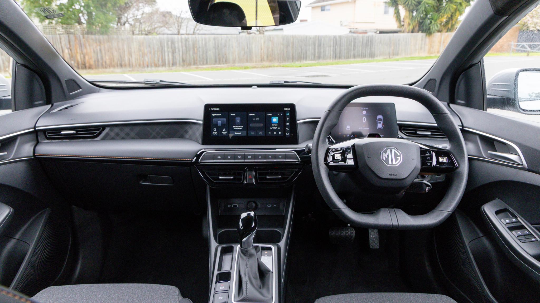 MG3 Vibe Interior Dashboard