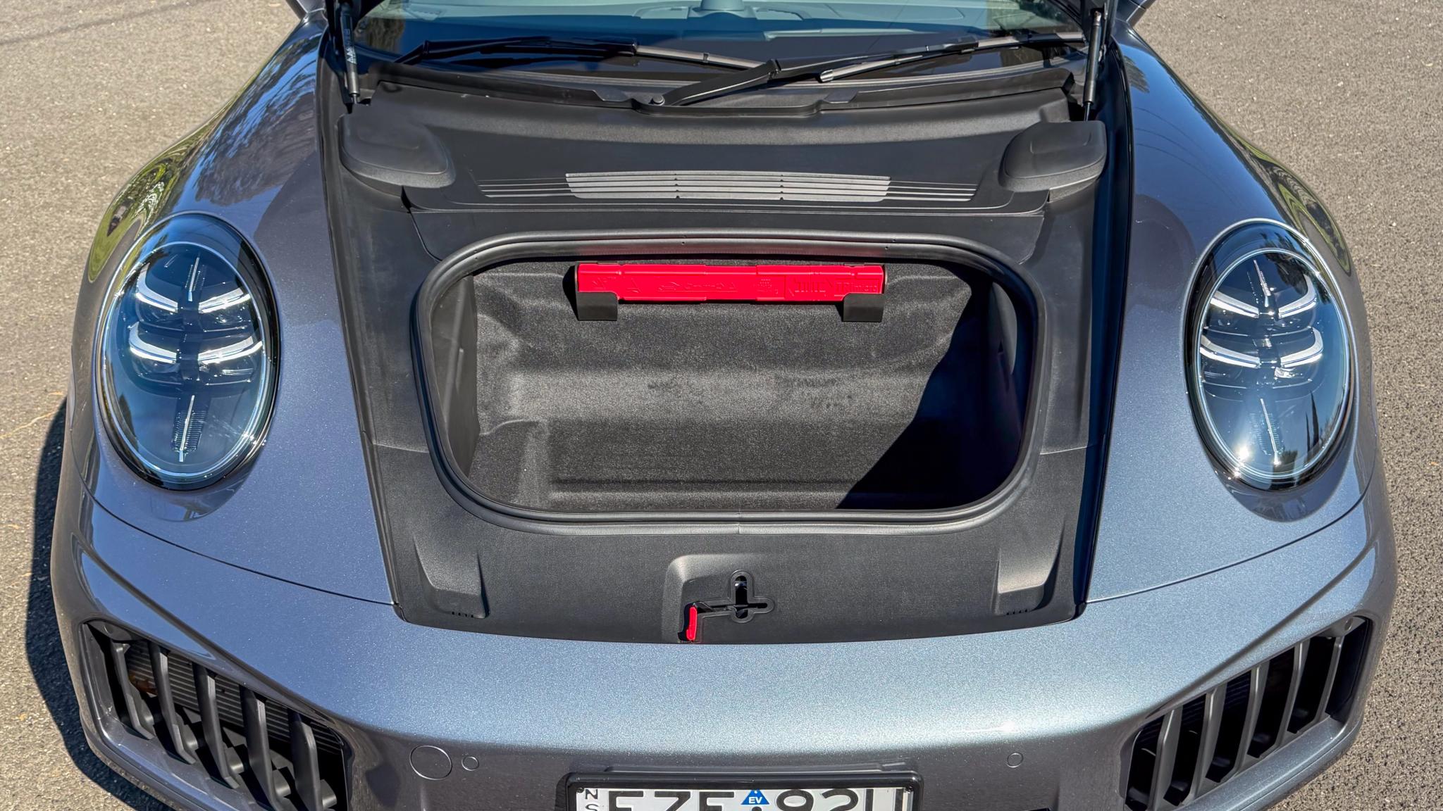 2026 Porsche 911 Turbo S front boot