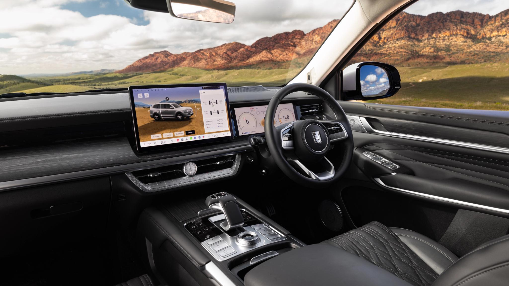 GWM Tank 500 Interior