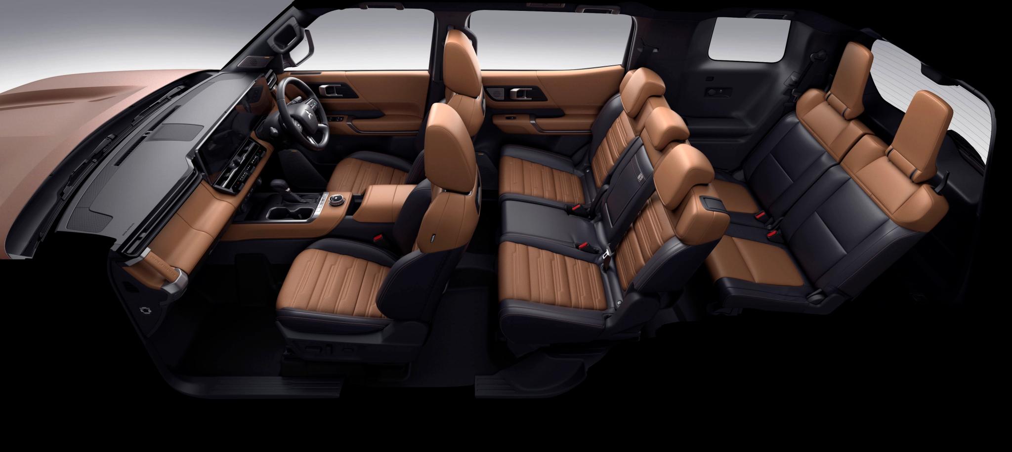 2027 Mitsubishi Pajero seven-seat ladder-frame turbo-diesel 4WD 8 seats