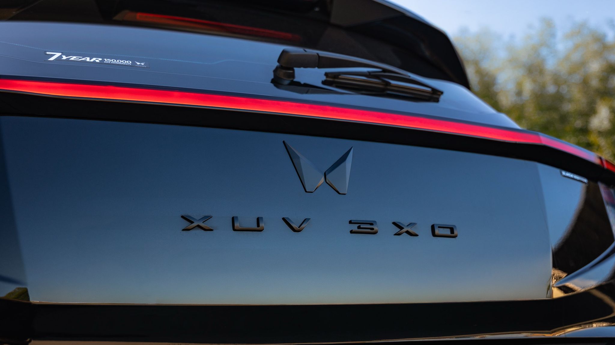 2026 Mahindra XUV 3XO Black Anniversary Edition rear