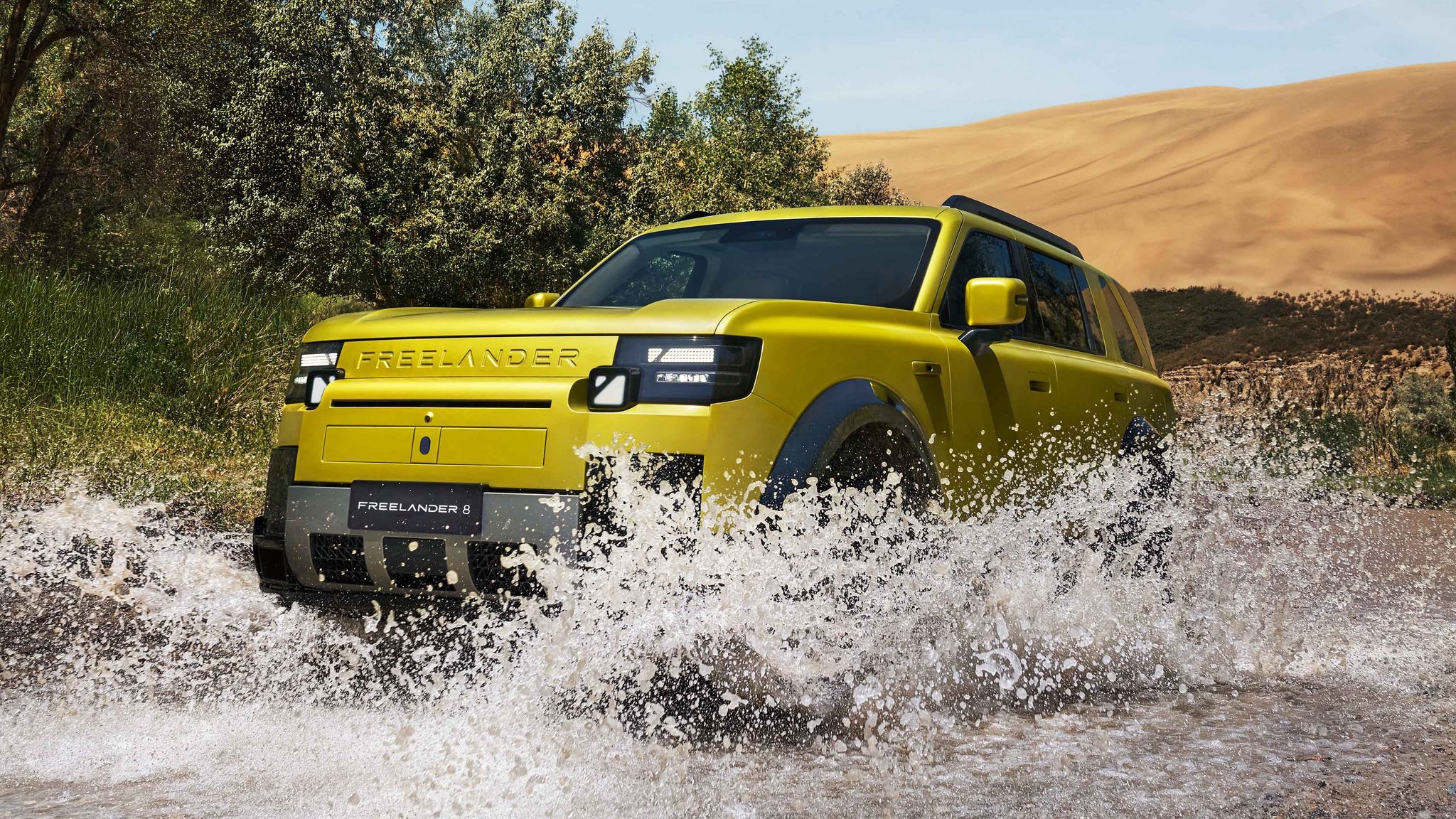 Freelander 8 large SUV offroad