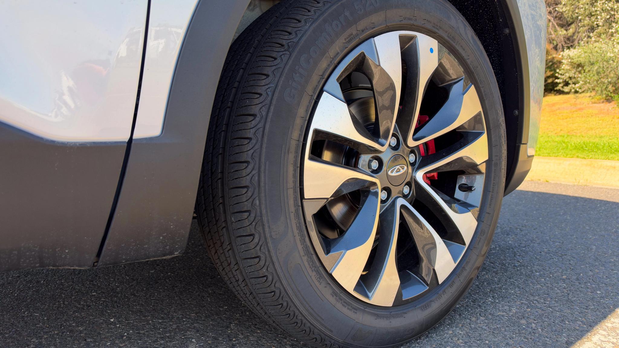 2026 Chery Tiggo 4 alloy wheels
