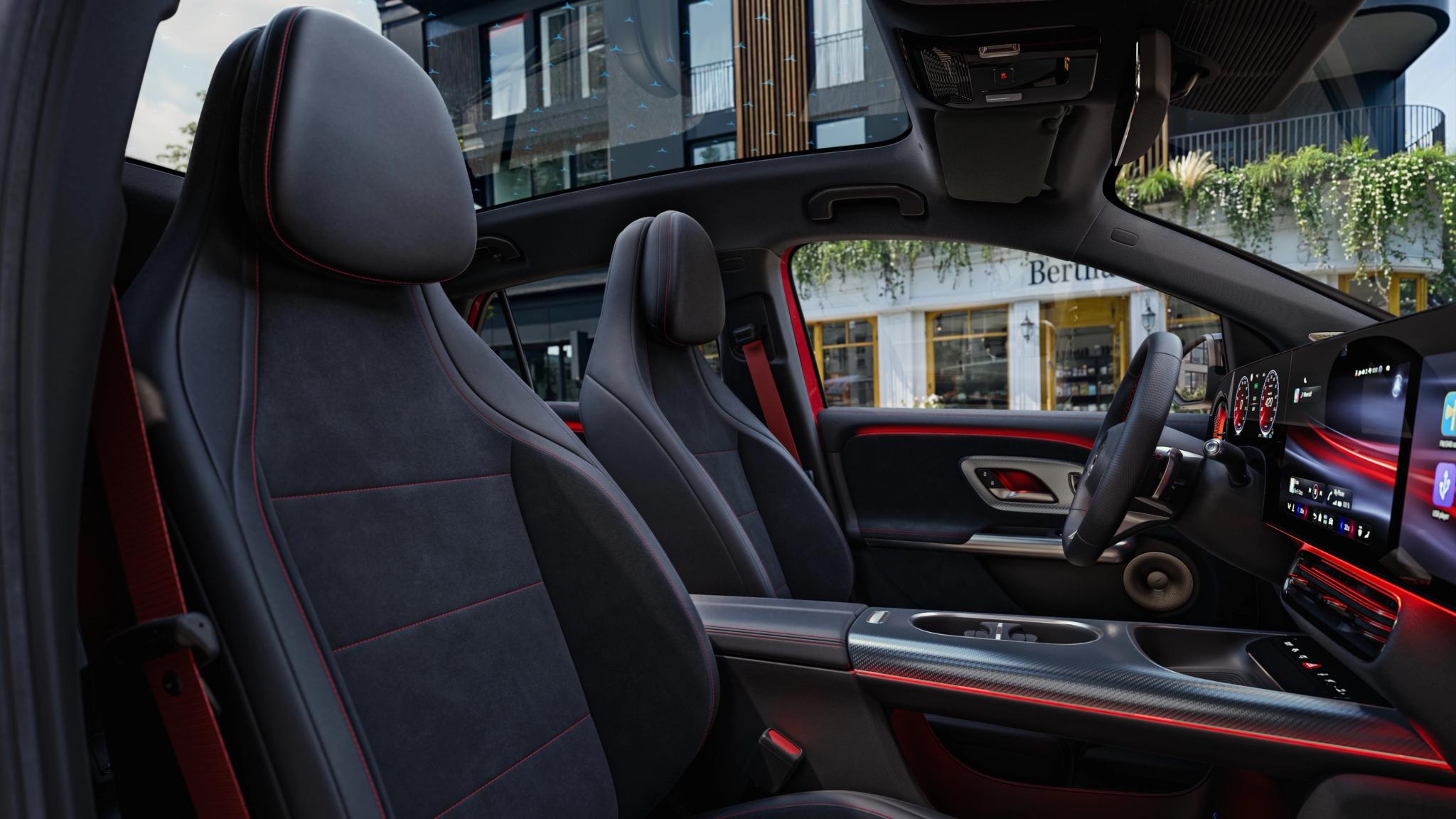 2027 Mercedes-Benz GLA electric SUV interior seats