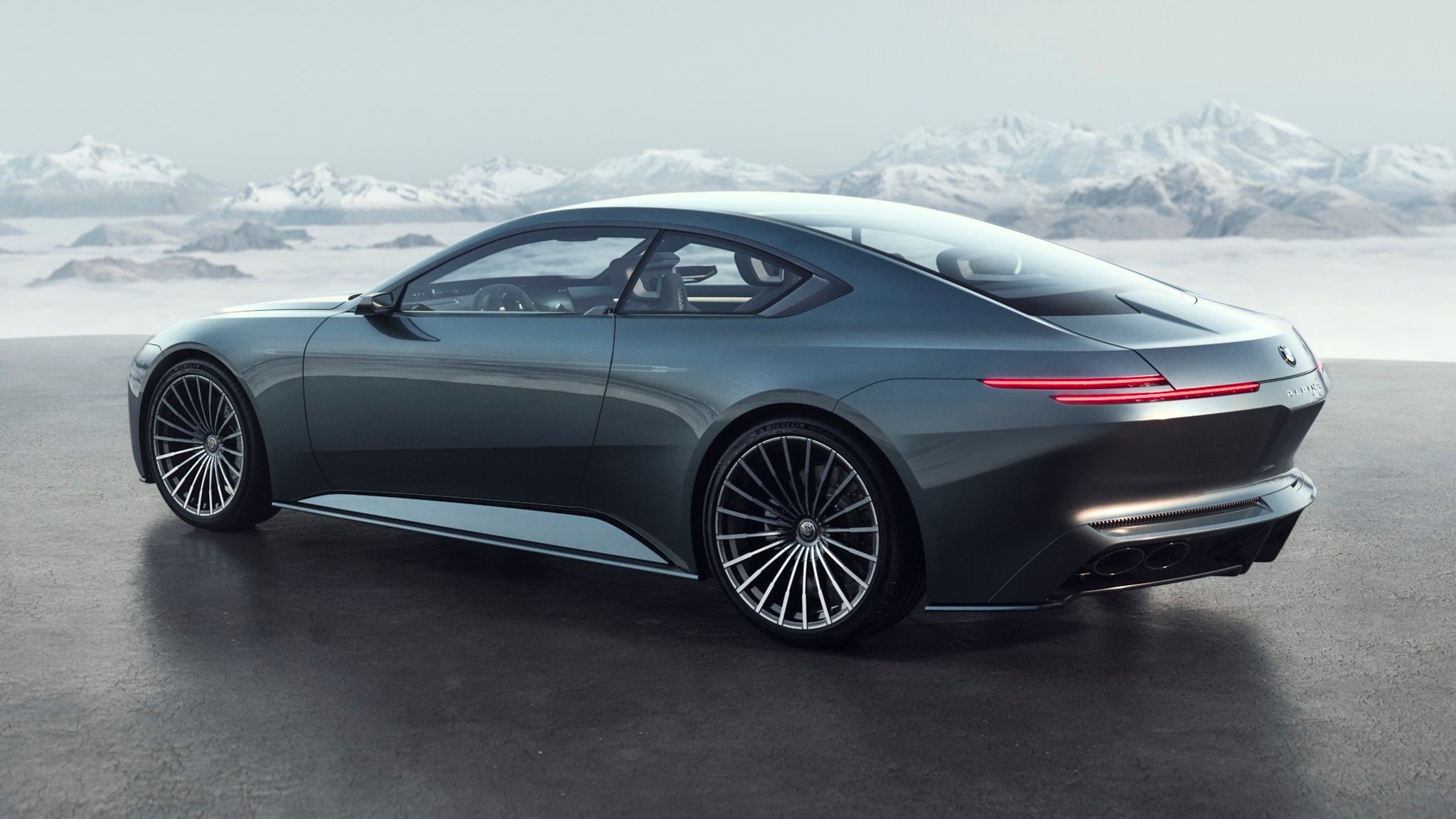 Vision BMW Alpina concept previews pure V8 luxury coupe arriving in 2027 - Image 2