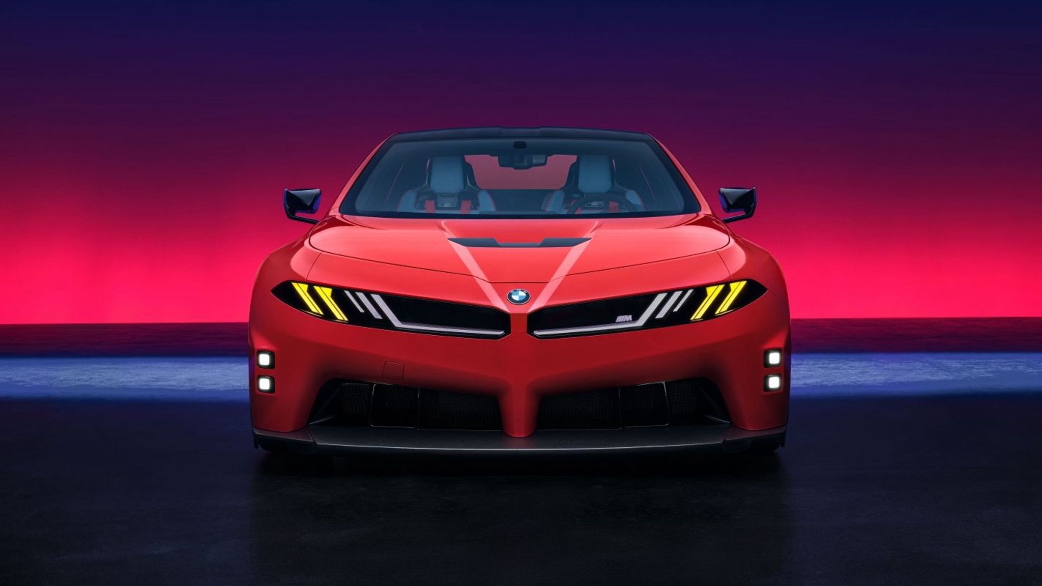 Electric BMW M3 previewed by the BMW M Concept Neue Klasse front