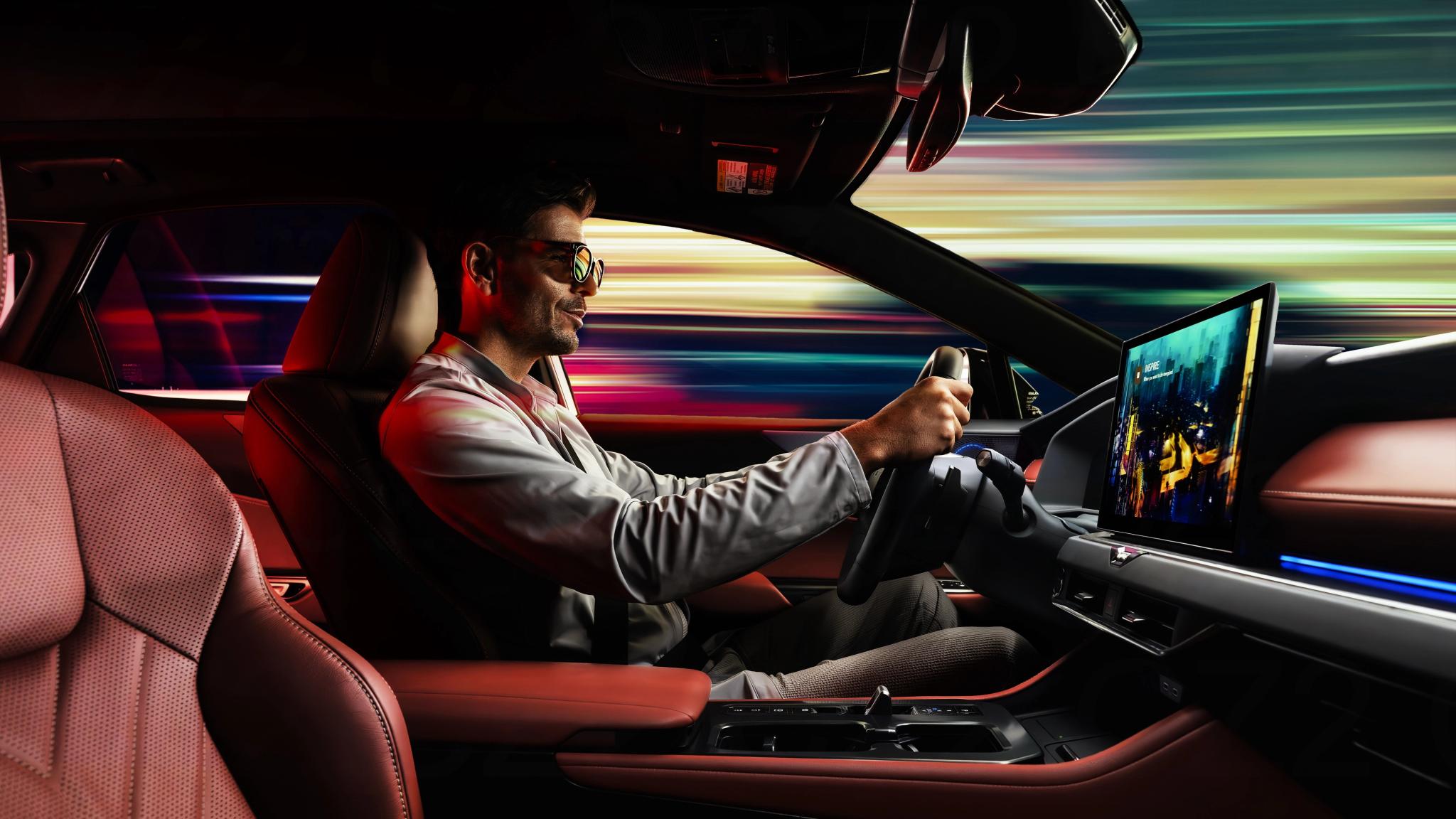 2027 Lexus NX medium SUV interior