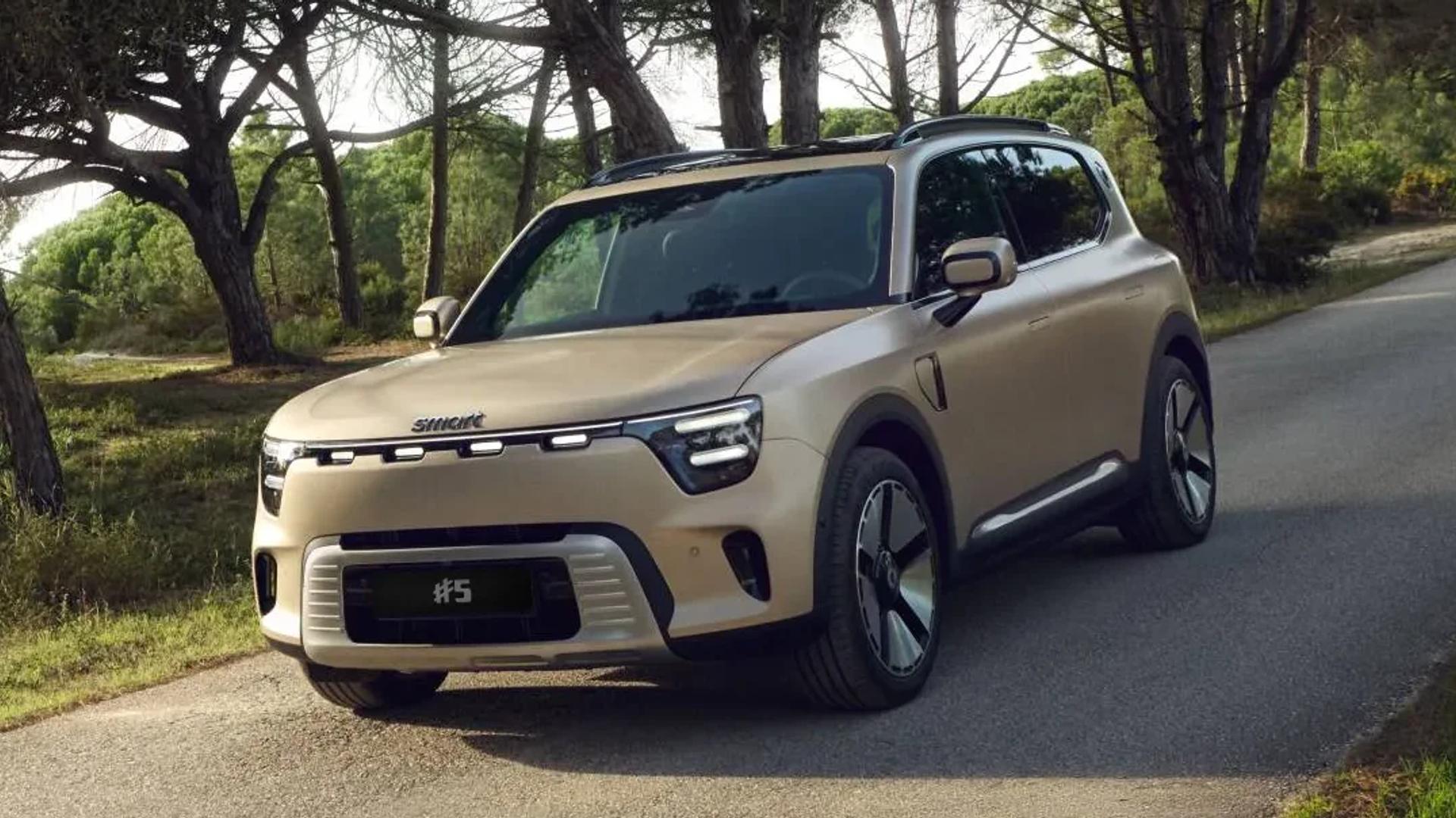 smart #5 electric SUV lands in Australia with up to 590km range
